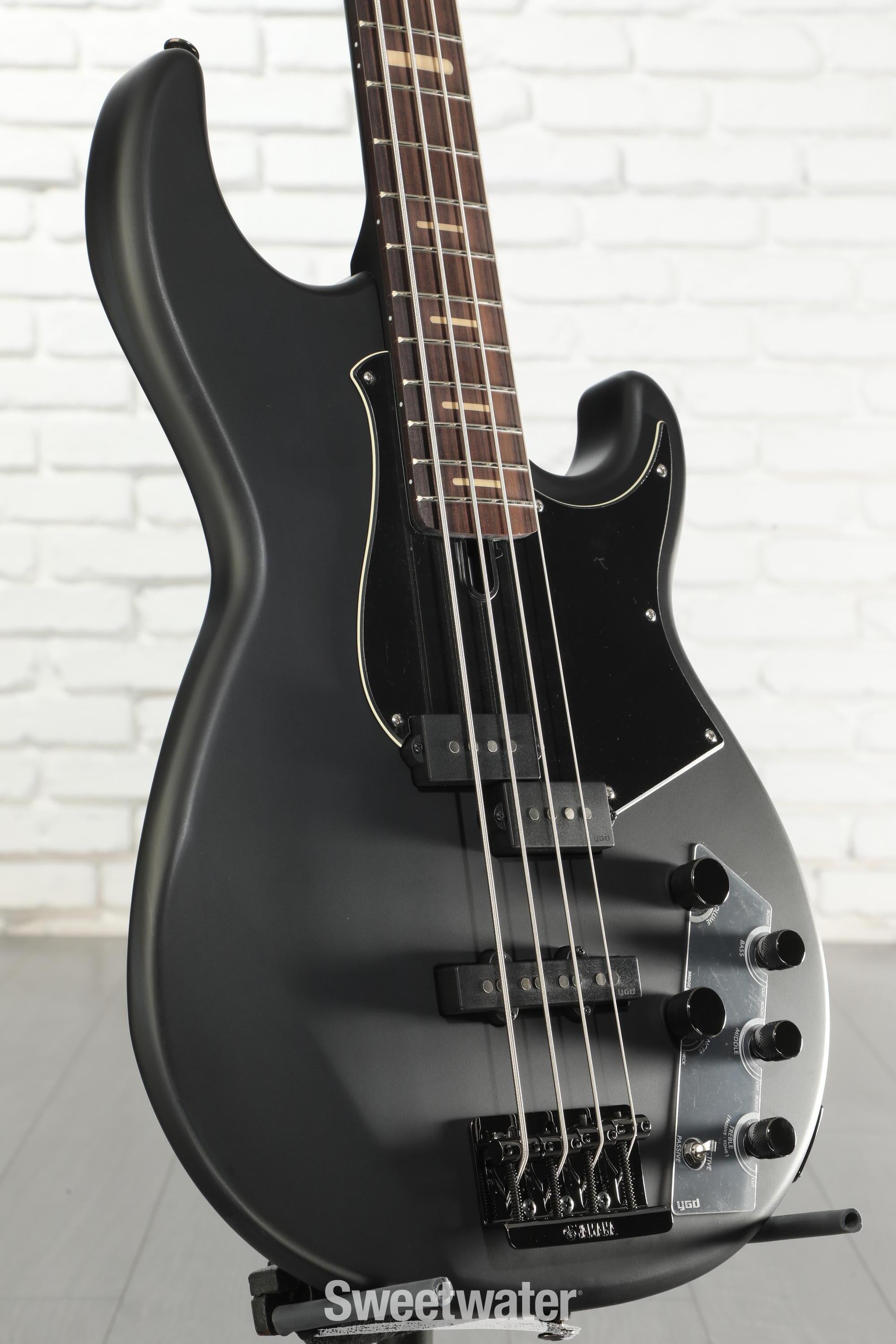 Yamaha BB734A 4-string Bass Guitar - Translucent Matte Black