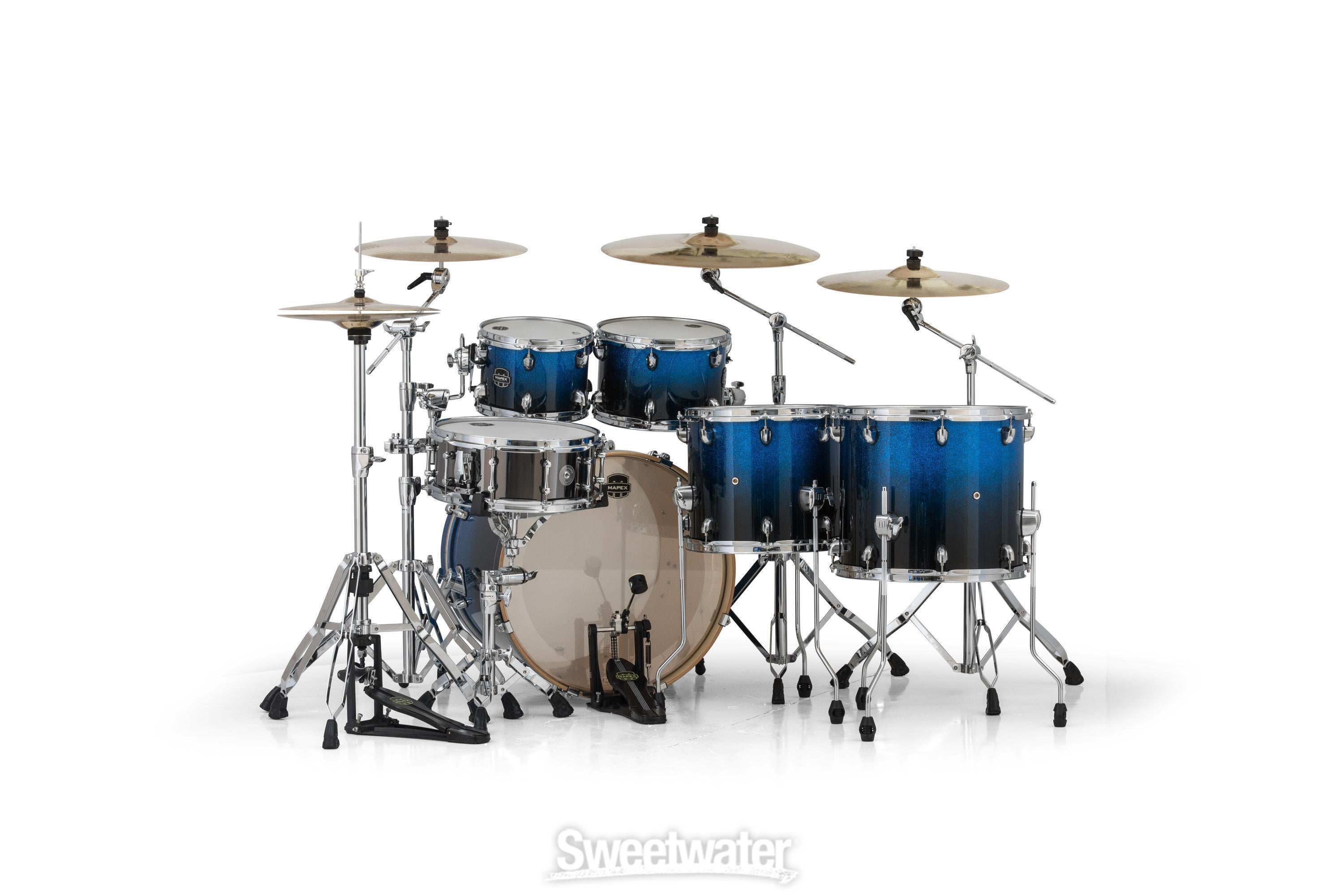 Mapex Armory 6-piece Studioease Fast Tom Shell Pack - Photon Blue