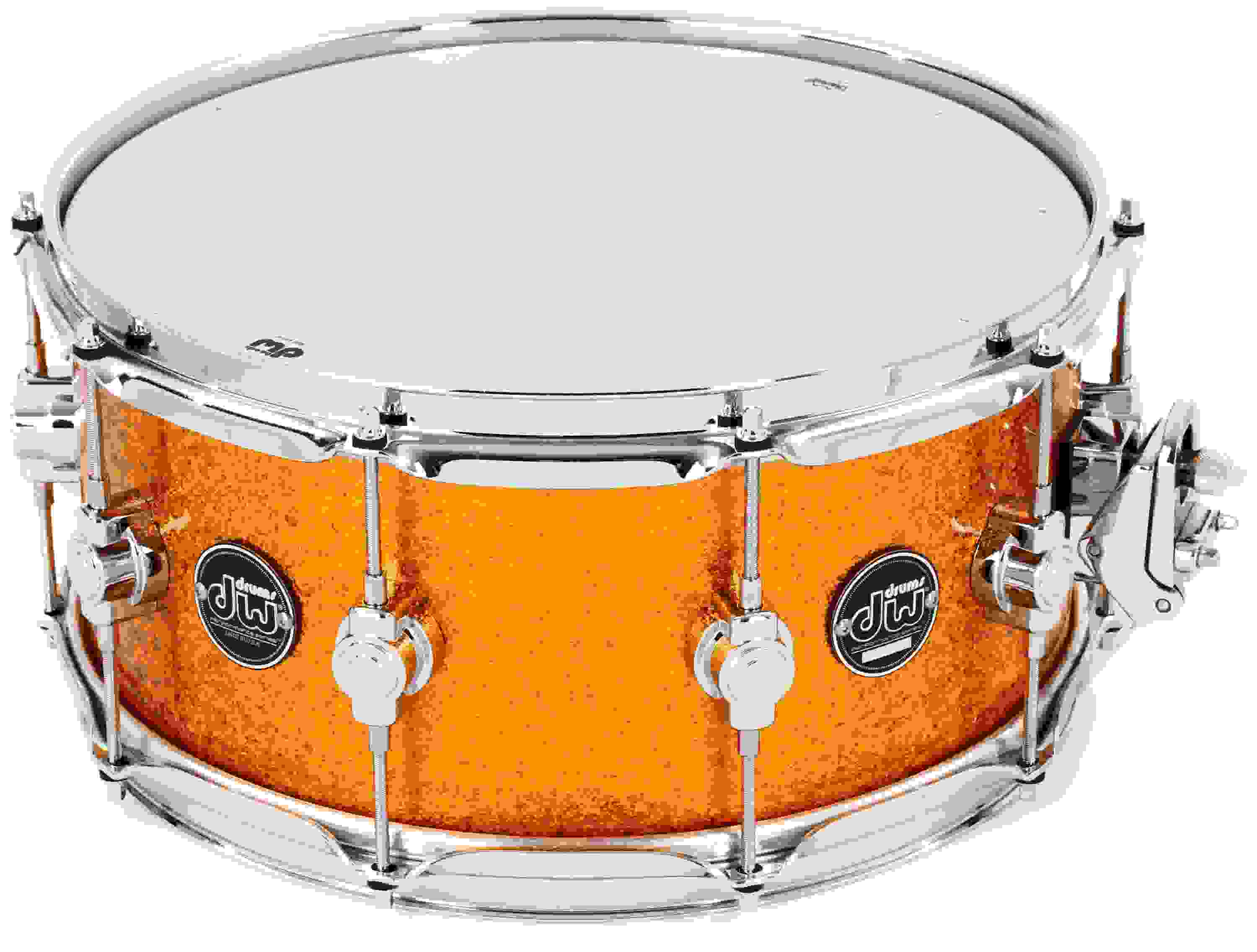 DW Performance Series Snare Drum - 6.5 x 14 inch - Gold Sparkle FinishPly