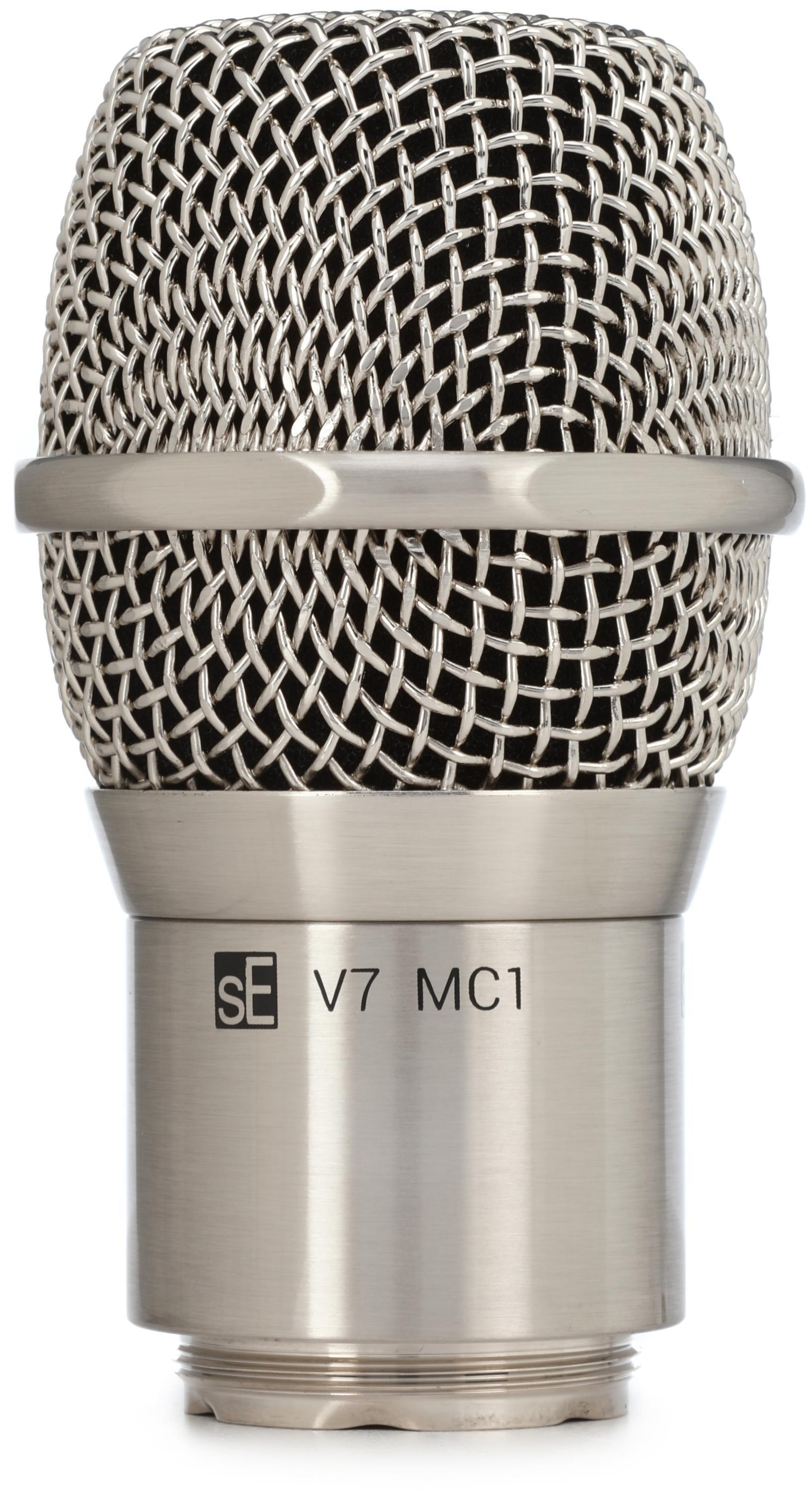 sE Electronics V7 MC1 Capsule for Shure Wireless - Brushed Nickel