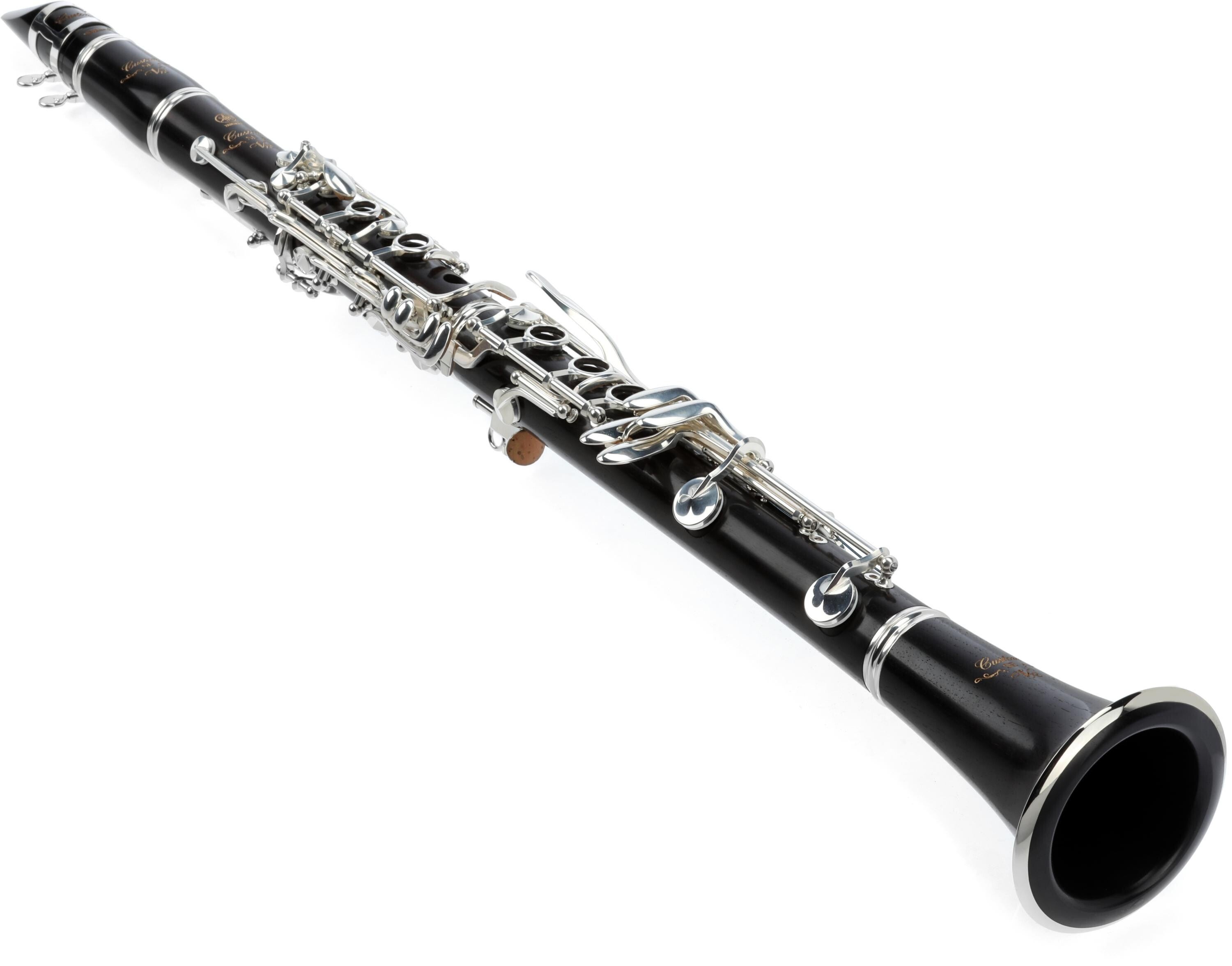 YCL-SEVR Professional Bb Clarinet with Silver-plated Keys - Sweetwater