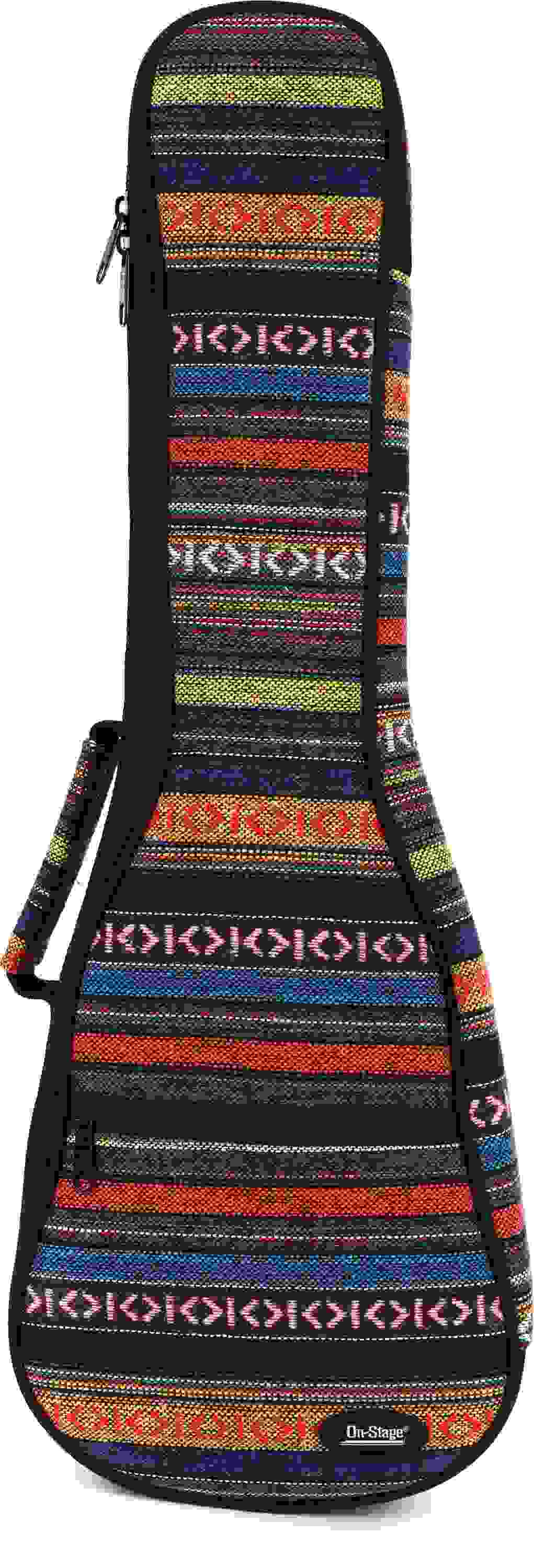 On-Stage GBU4104S Deluxe Striped Concert Ukulele Gig Bag