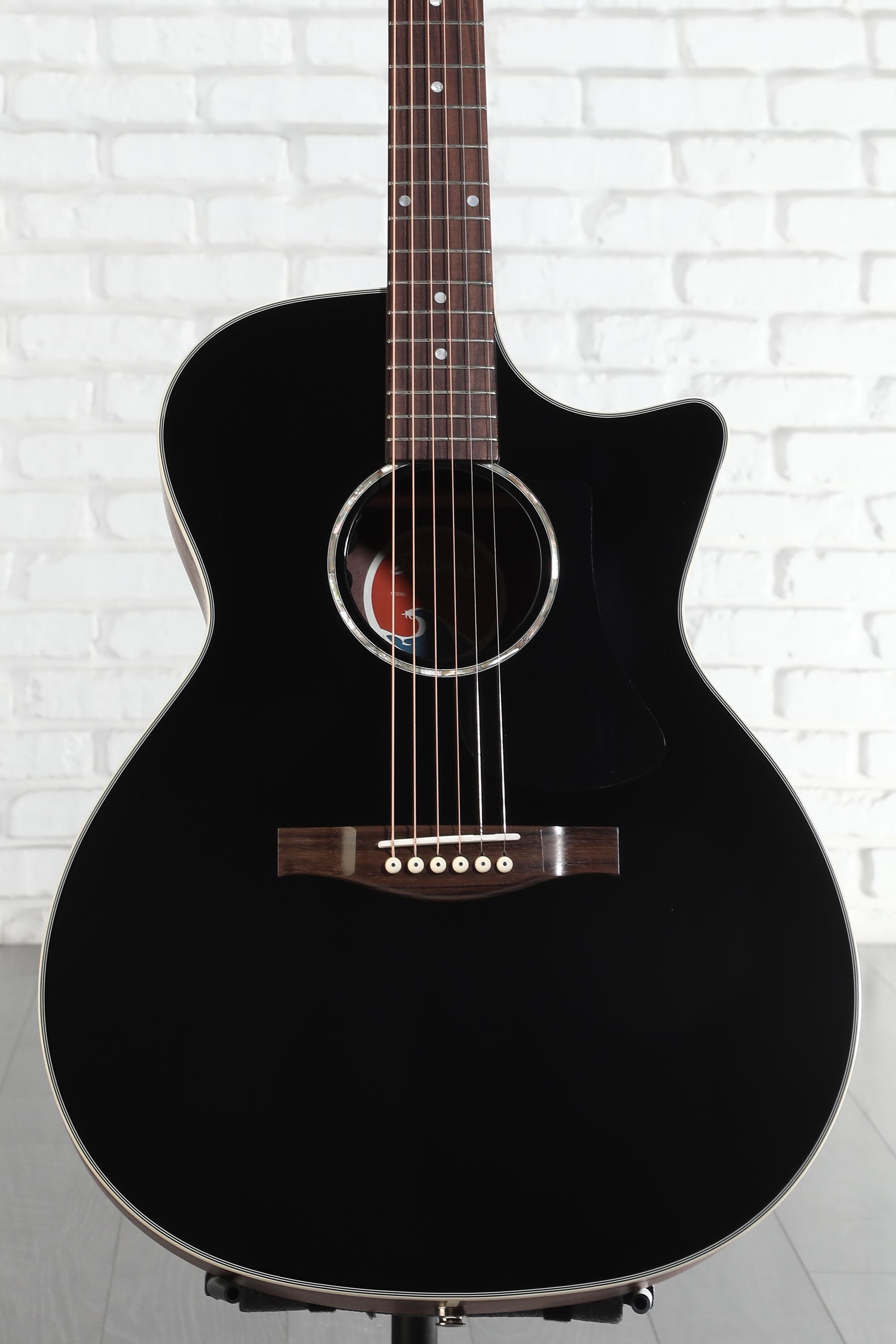 Eastman Guitars PCH2-GACE Acoustic-electric Guitar - Black