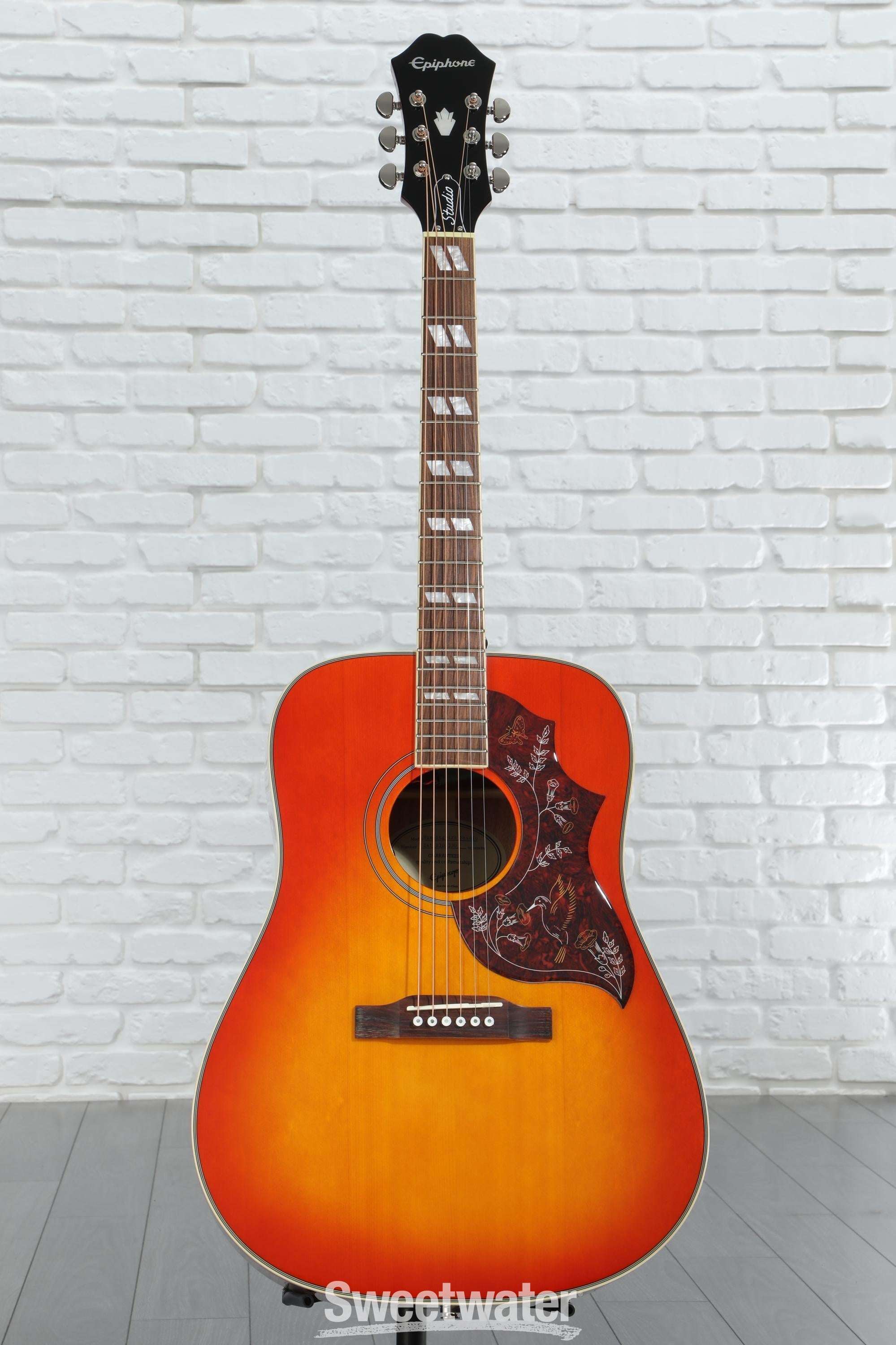 Amazon.com: Epiphone Hummingbird Studio Acoustic/Electric