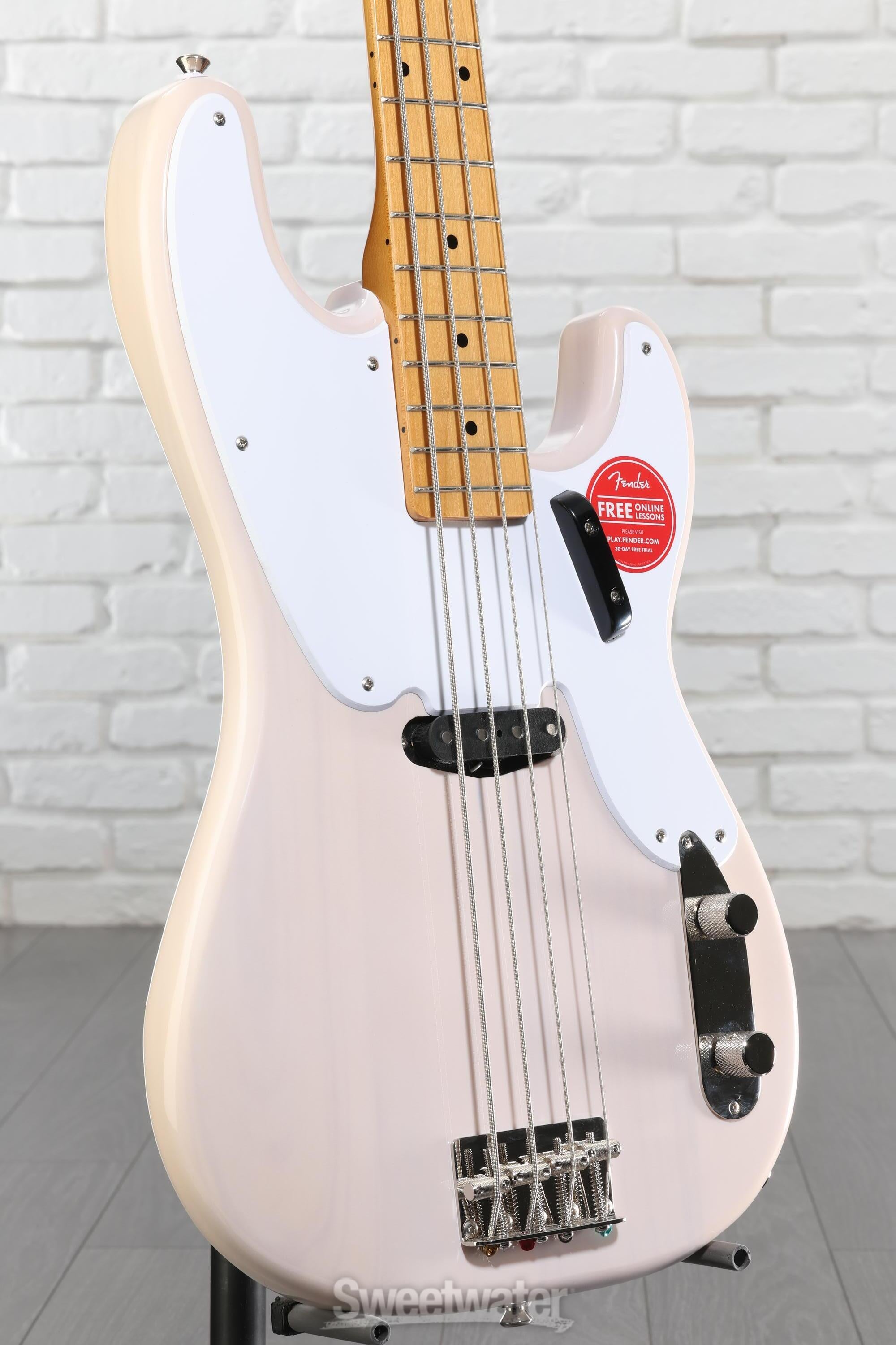 Squier Classic Vibe '50s Precision Bass - White Blonde | Sweetwater