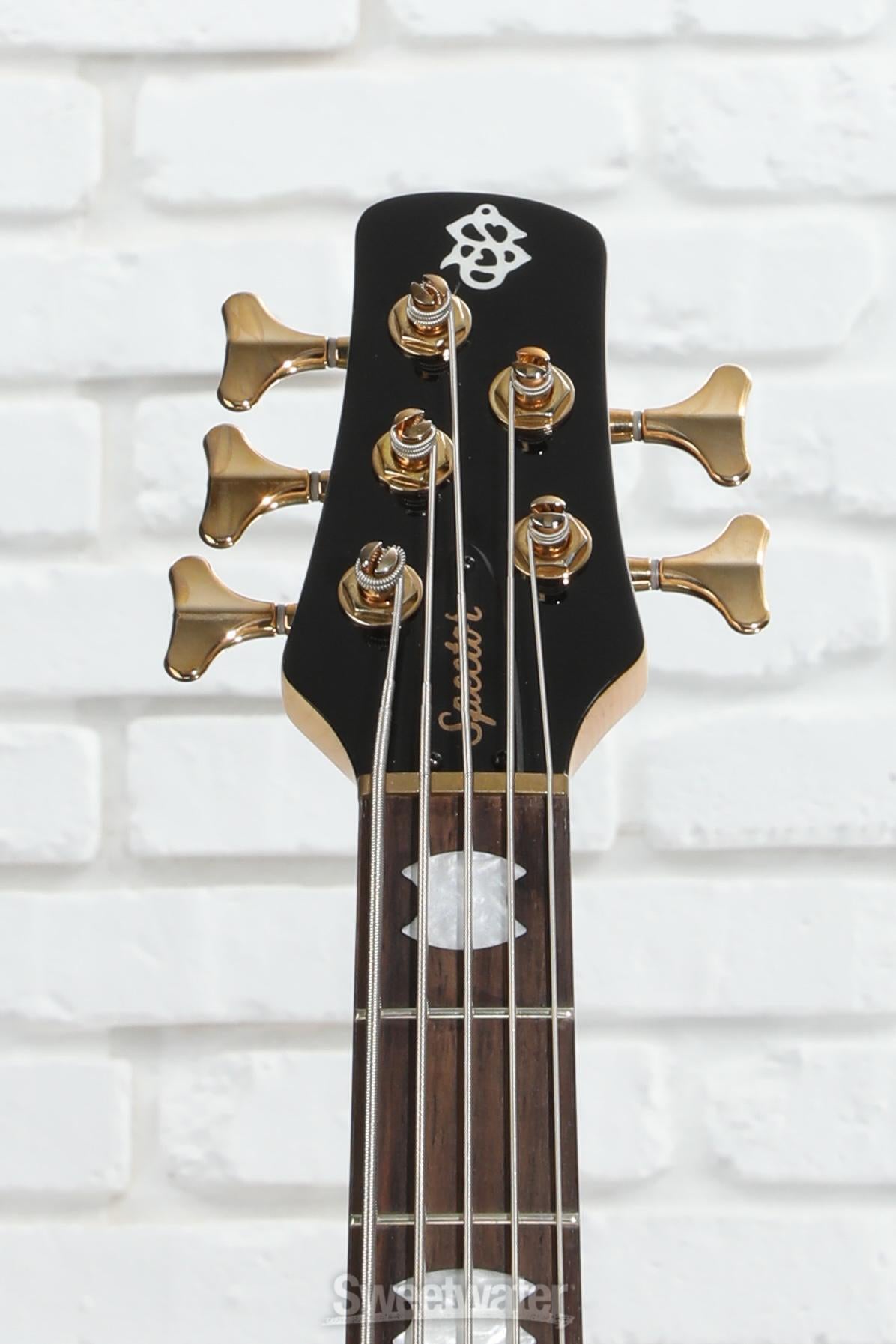 Spector Icon NS-5 5-string Electric Bass Guitar - Black Gloss