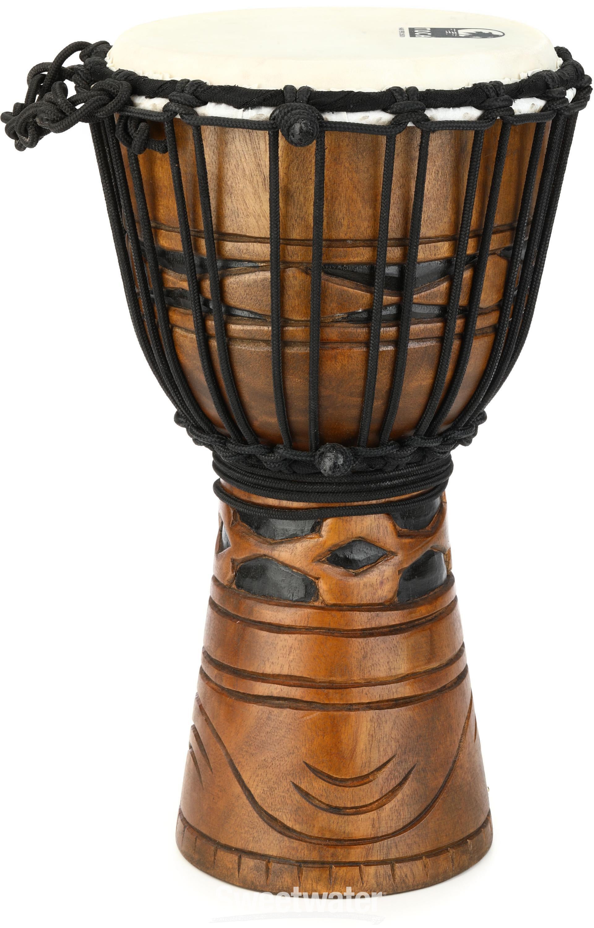 Toca Percussion Origins Series Wood Rope-tuned Djembe - 8 inch