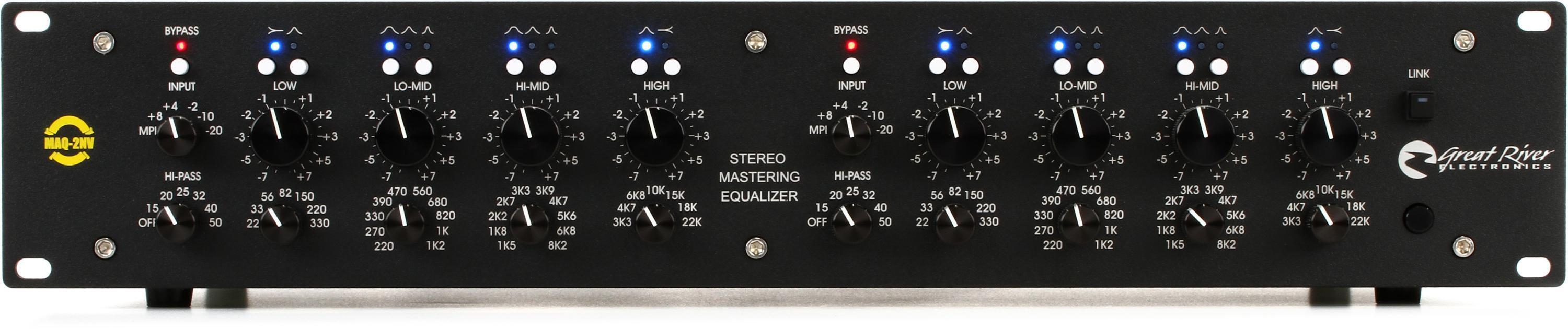 Photo of Great River MAQ-2NV Stereo Mastering EQ