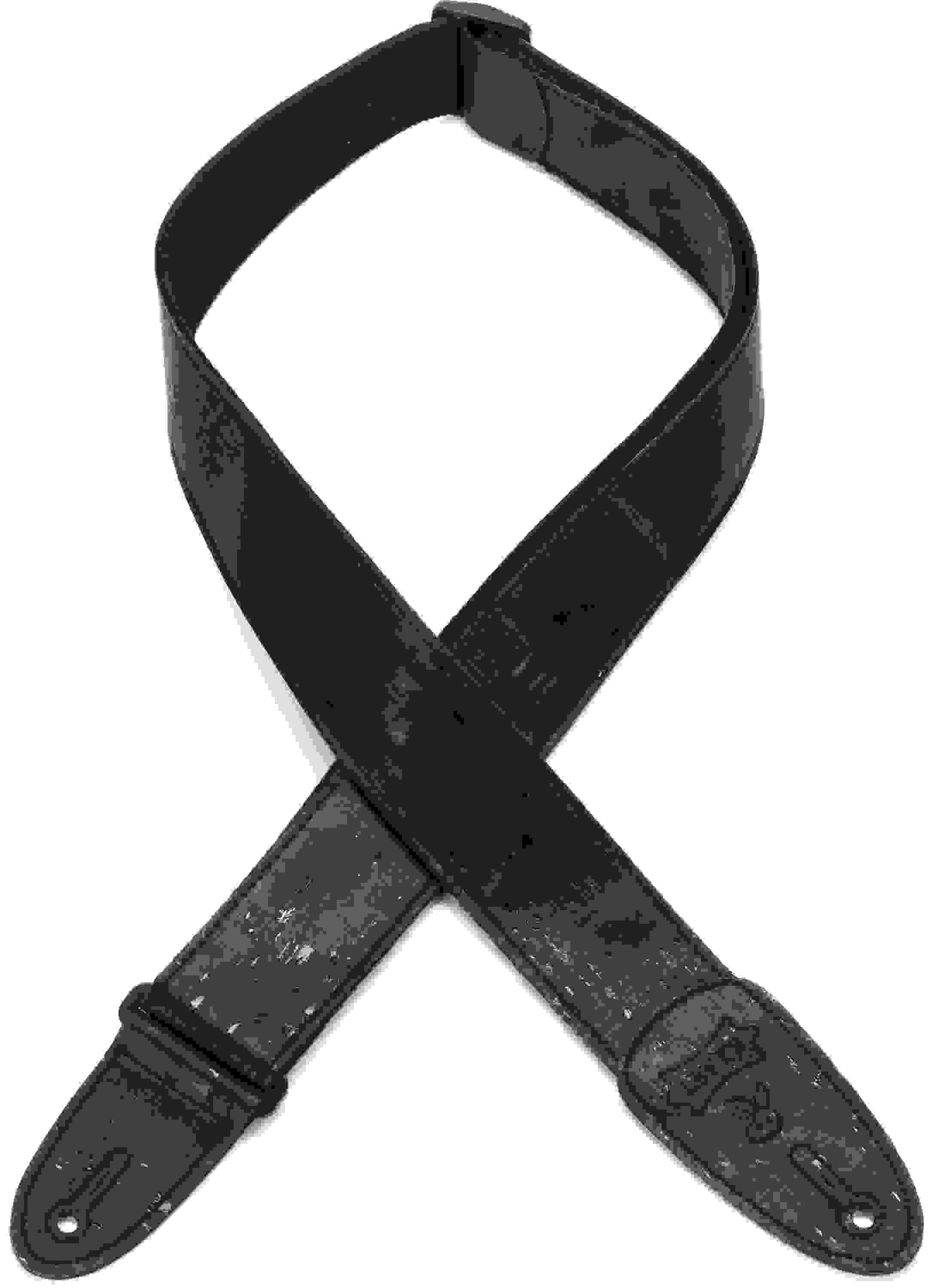Levy's MX8-BLK Cork Guitar Strap - Black