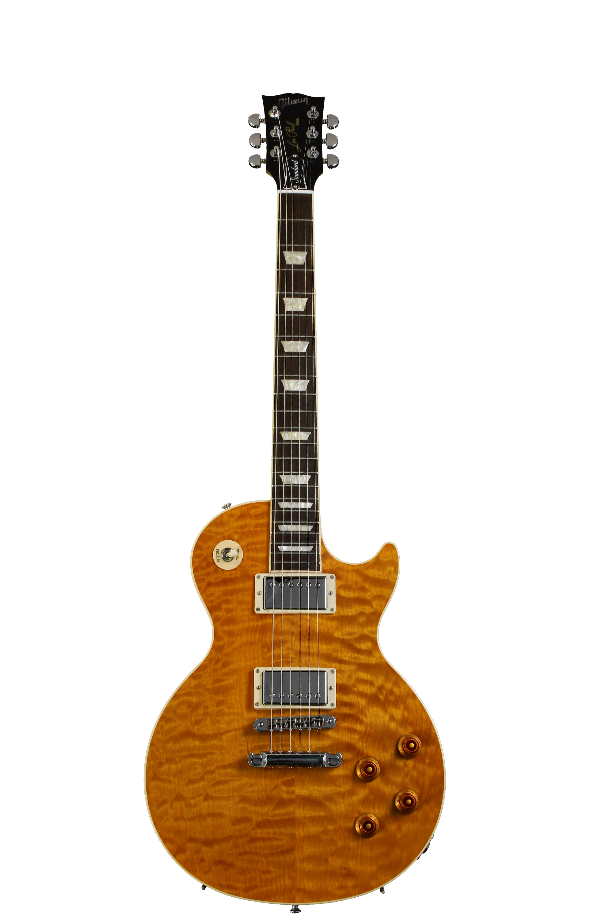 Gibson Les Paul Standard Premium - Trans Amber, AAA Quilt Maple