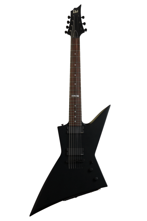 ESP LTD EX-307 - Black Satin | Sweetwater