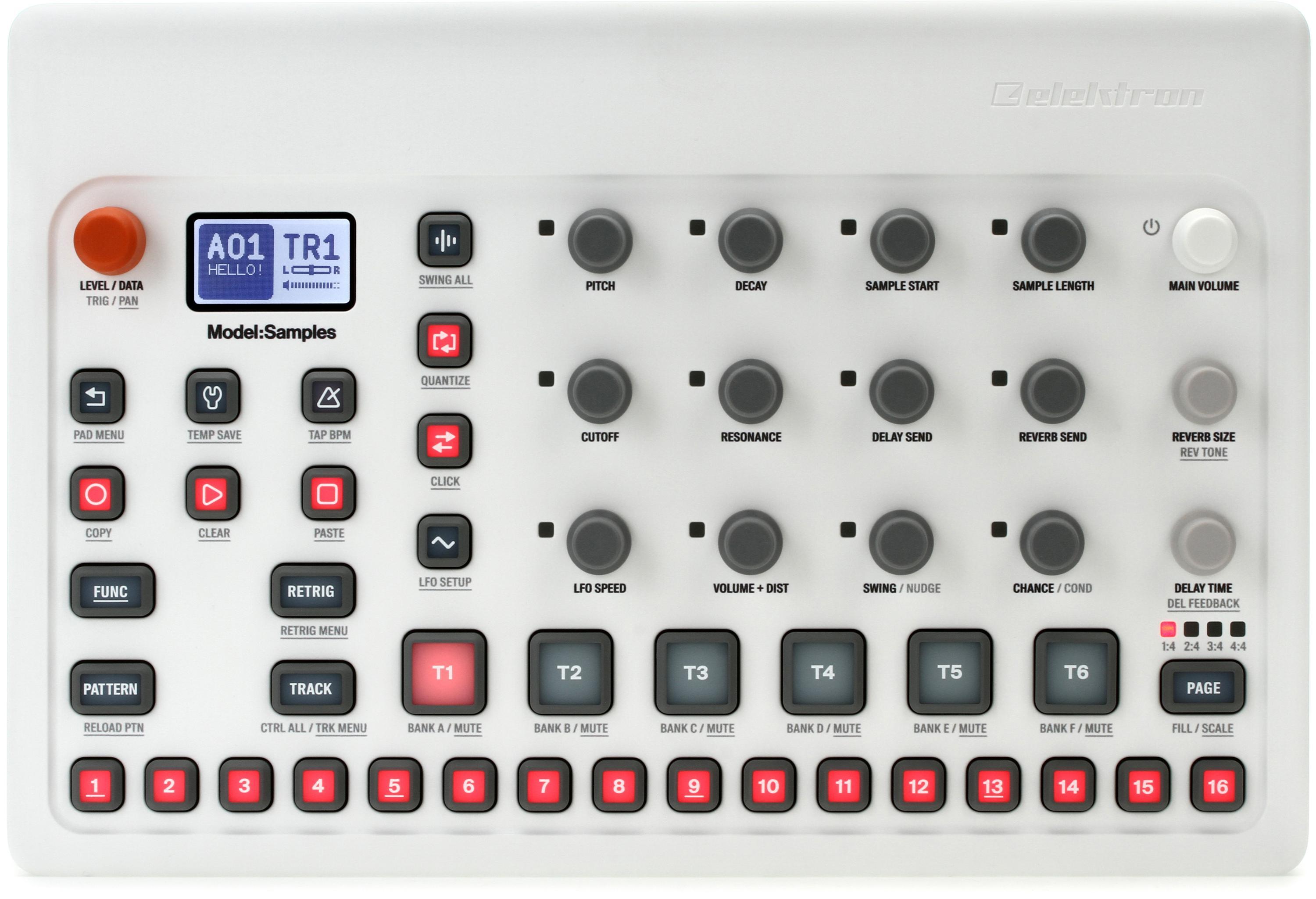 魅力の Elektron Better Drum machine model:samples Made その他