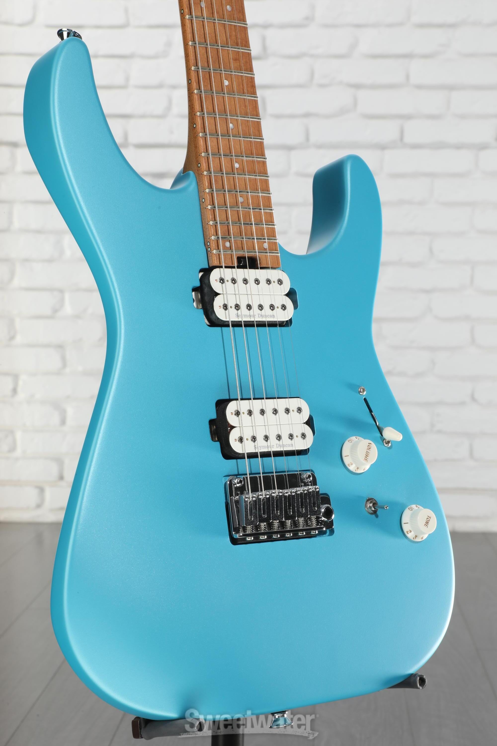 Charvel Pro-Mod DK24 HH 2PT Electric Guitar - Matte Blue