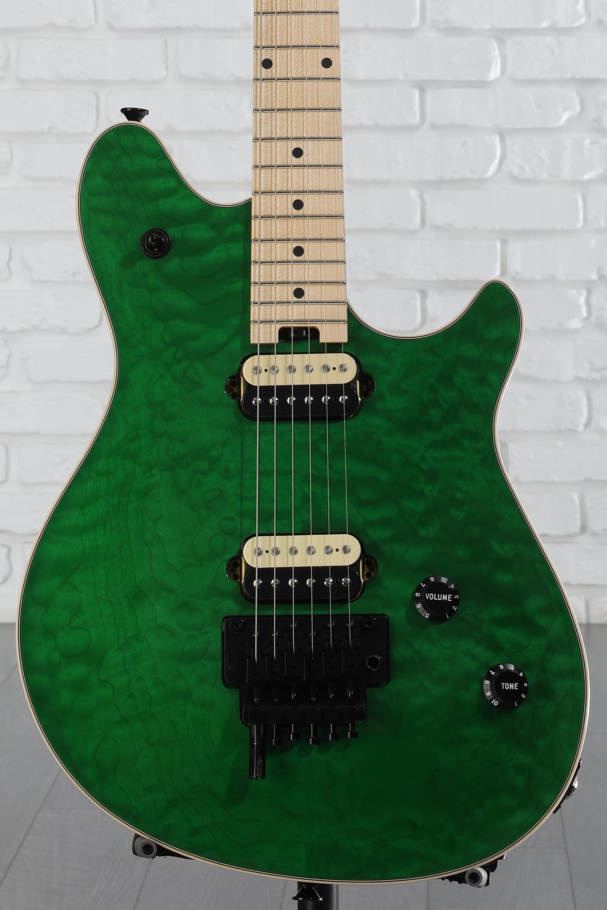 EVH Custom Shop Wolfgang HH Electric Guitar - Emerald Green