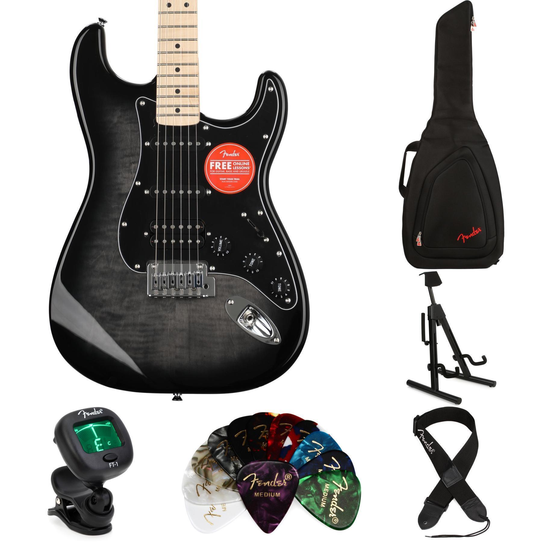Squier Affinity Series Stratocaster FMT HSS Electric Guitar Squier Affinity Series Stratocaster FMT HSS Electric Guitar