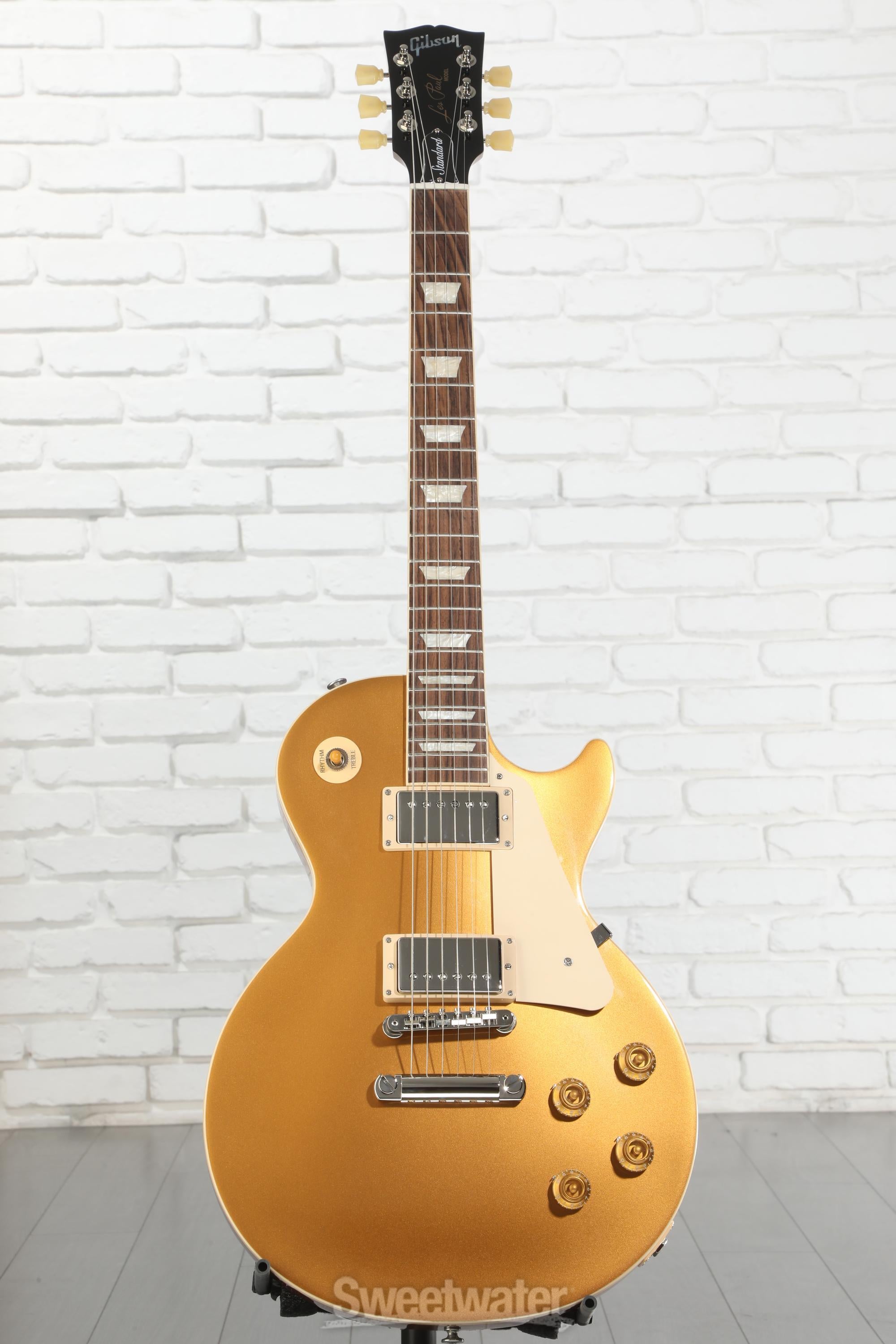 Gibson Les Paul Standard '50s Electric Guitar - Gold Top | Sweetwater