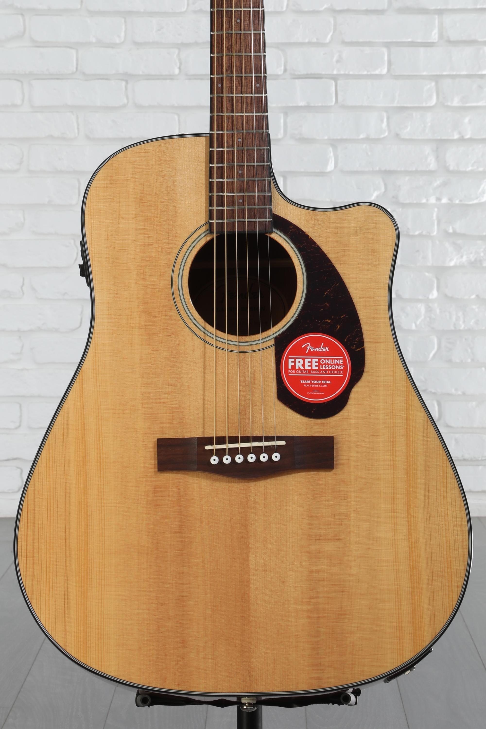 Fender CD-140SCE Dreadnought Acoustic-Electric Guitar
