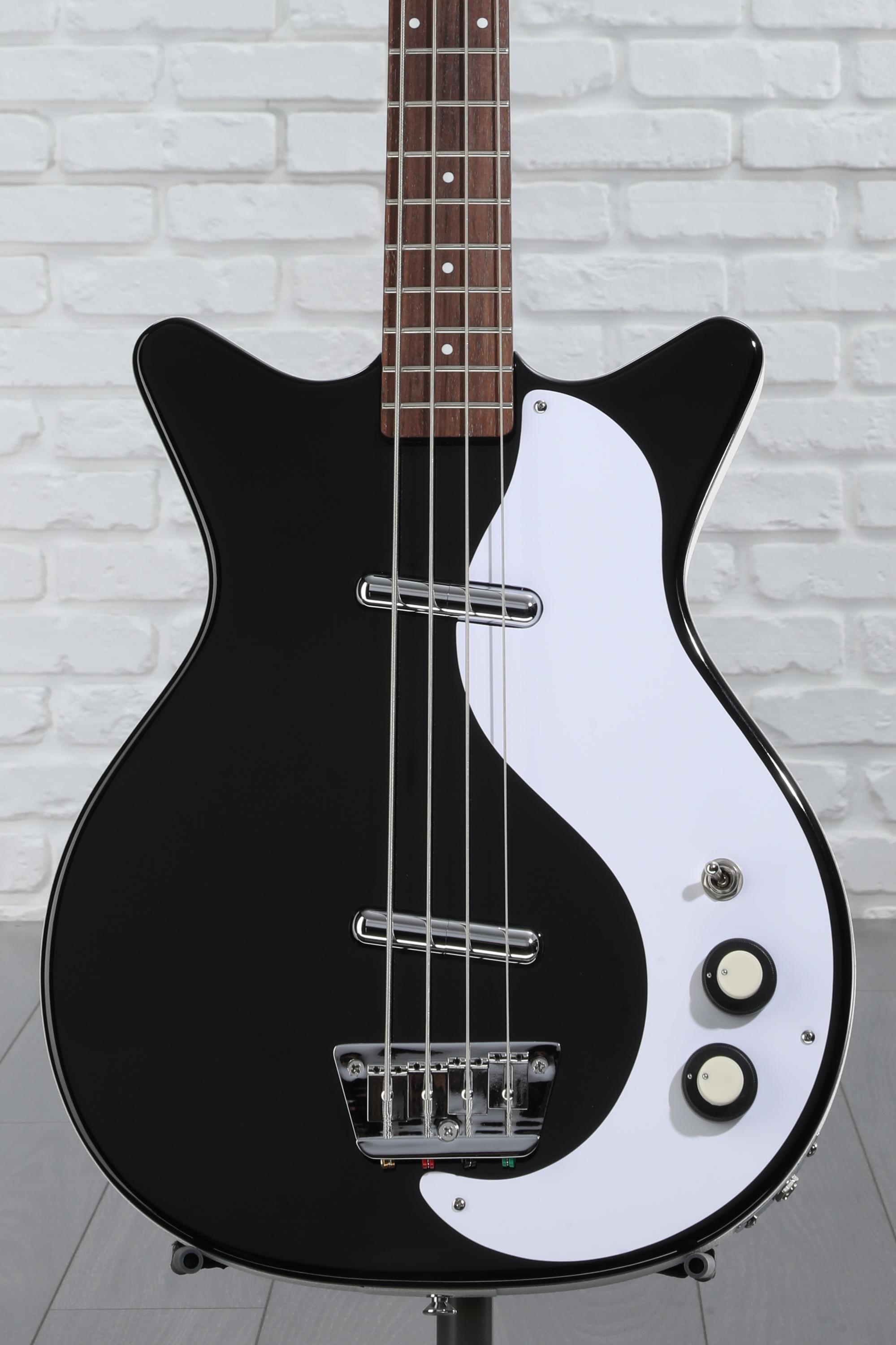 Danelectro '59DC Long Scale Bass - Black | Sweetwater