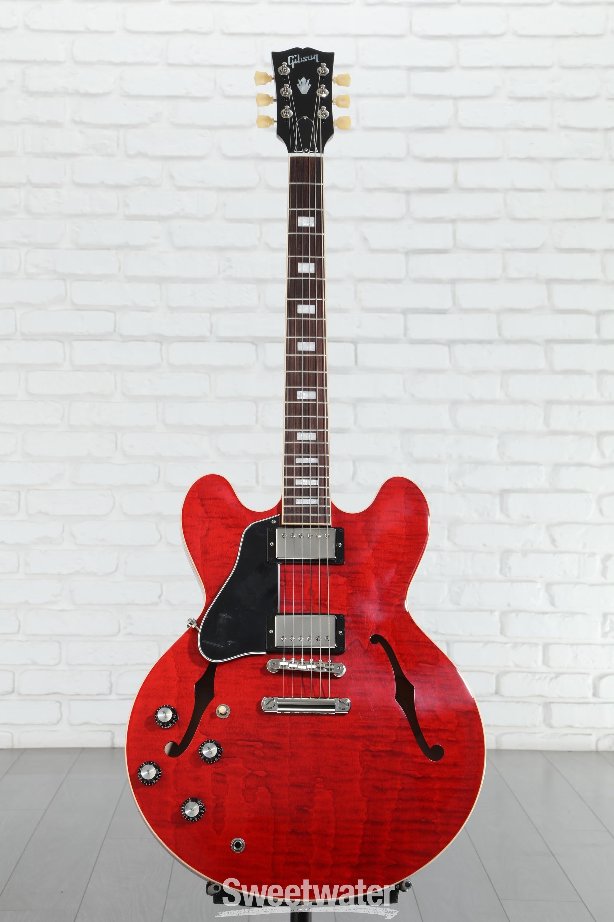 Gibson ES-335 Figured Left-handed Semi-hollowbody Electric Guitar