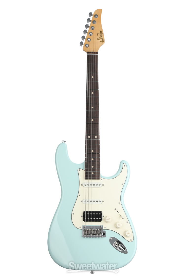Suhr Classic S Antique HSS Electric Guitar - Sonic Blue, Light