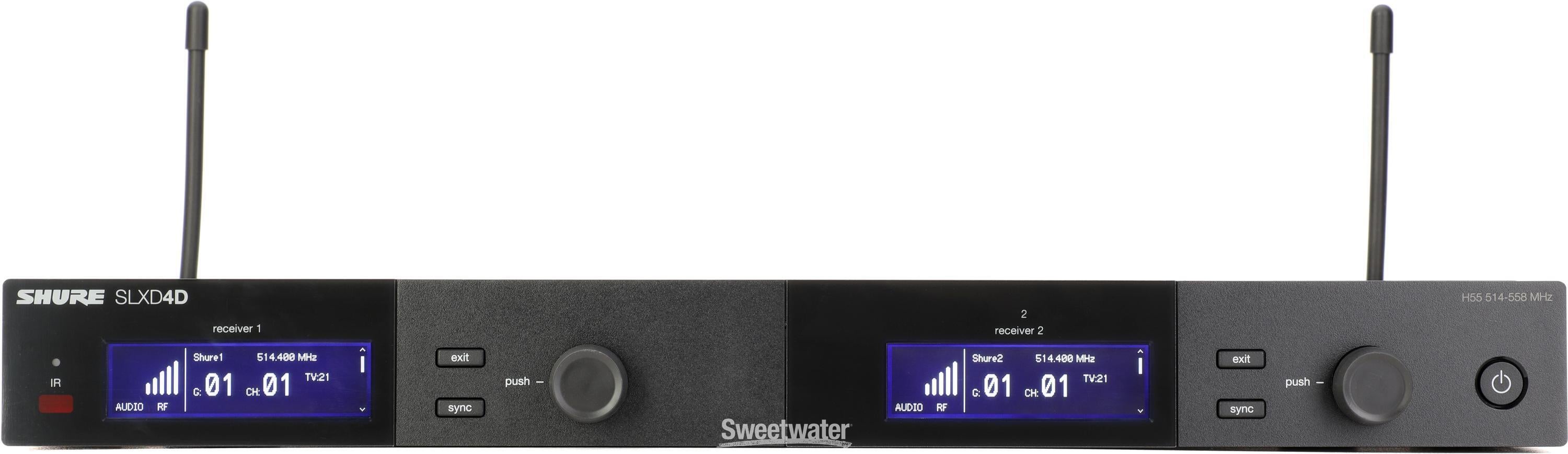 Shure SLX-D/Nexadyne Digital Wireless Microphone System