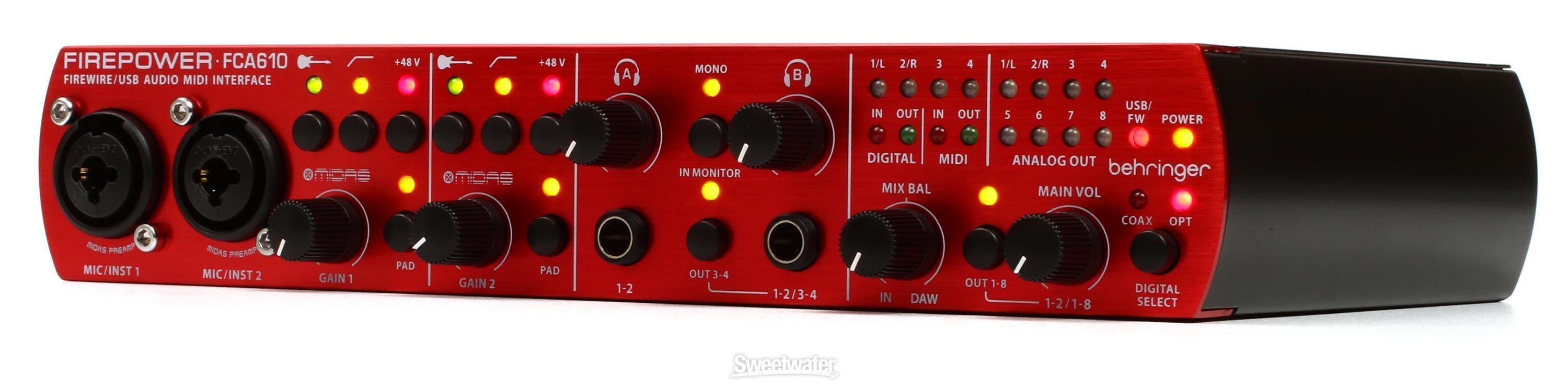 Behringer FCA610 | Sweetwater
