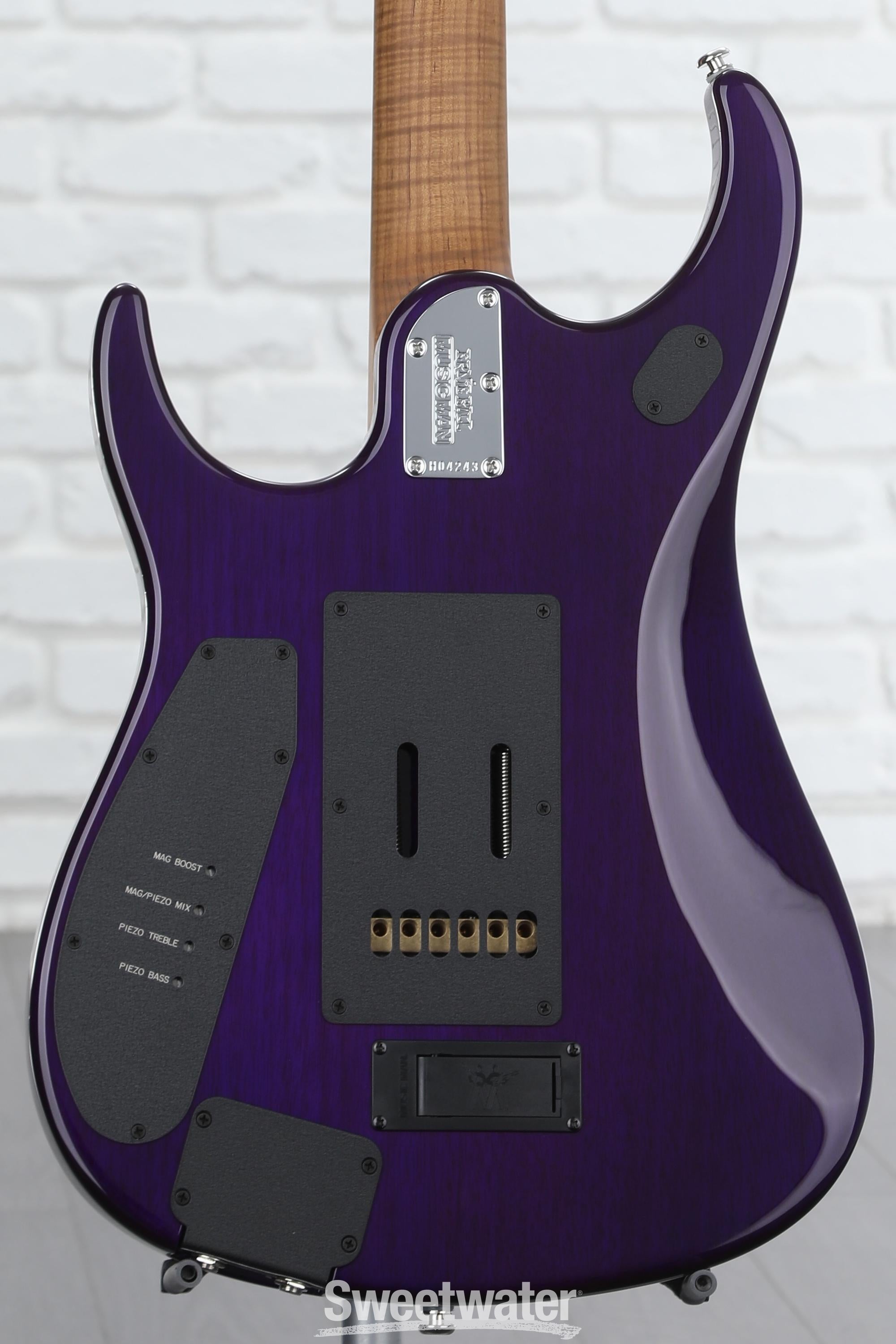 Ernie Ball Music Man JP15 Electric Guitar - Purple Nebula