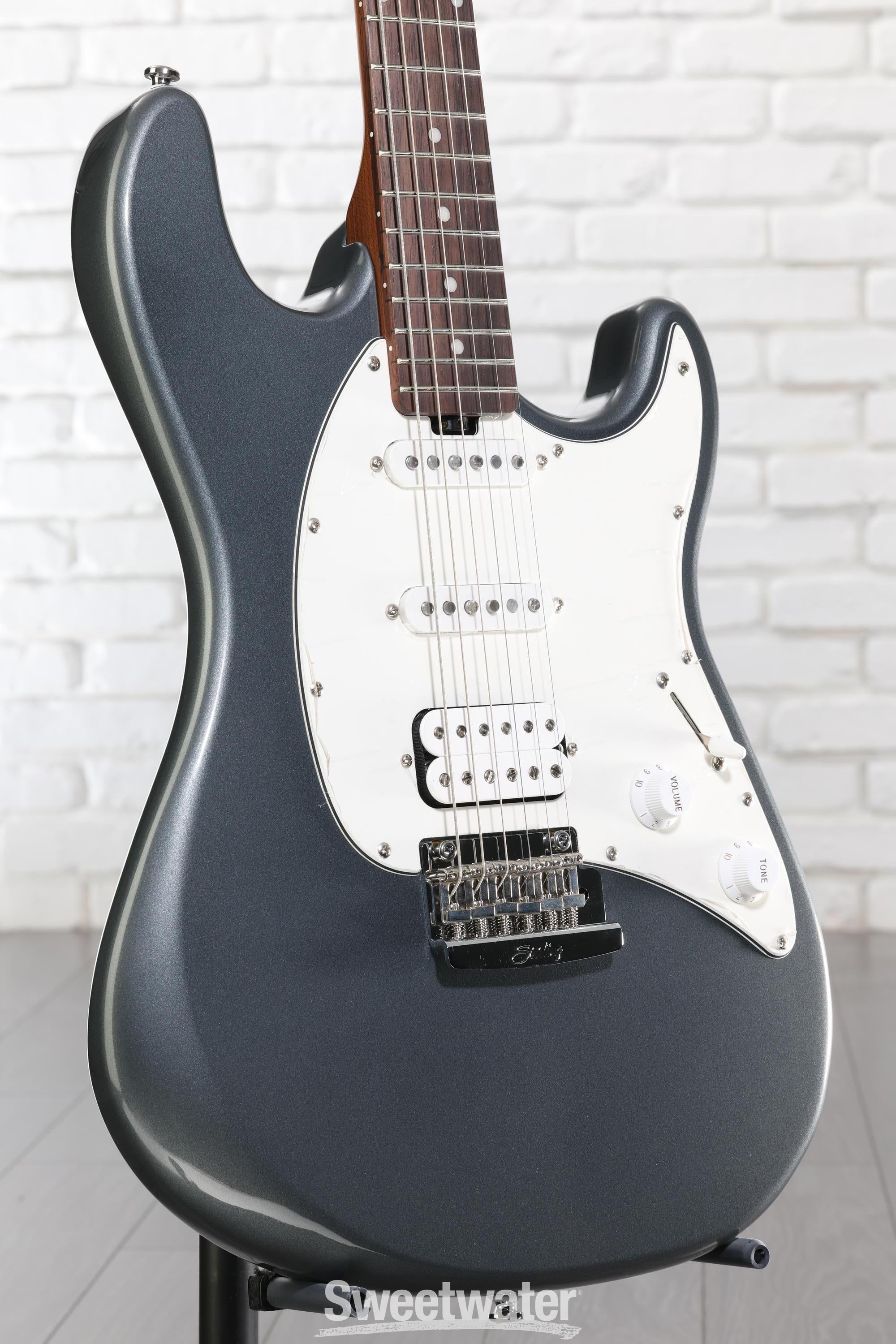Sterling By Music Man Cutlass CT50HSS Electric Guitar - Charcoal
