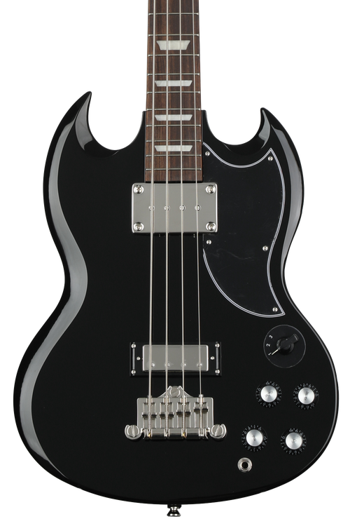 Epiphone EB-3 Bass Guitar - Ebony | Sweetwater
