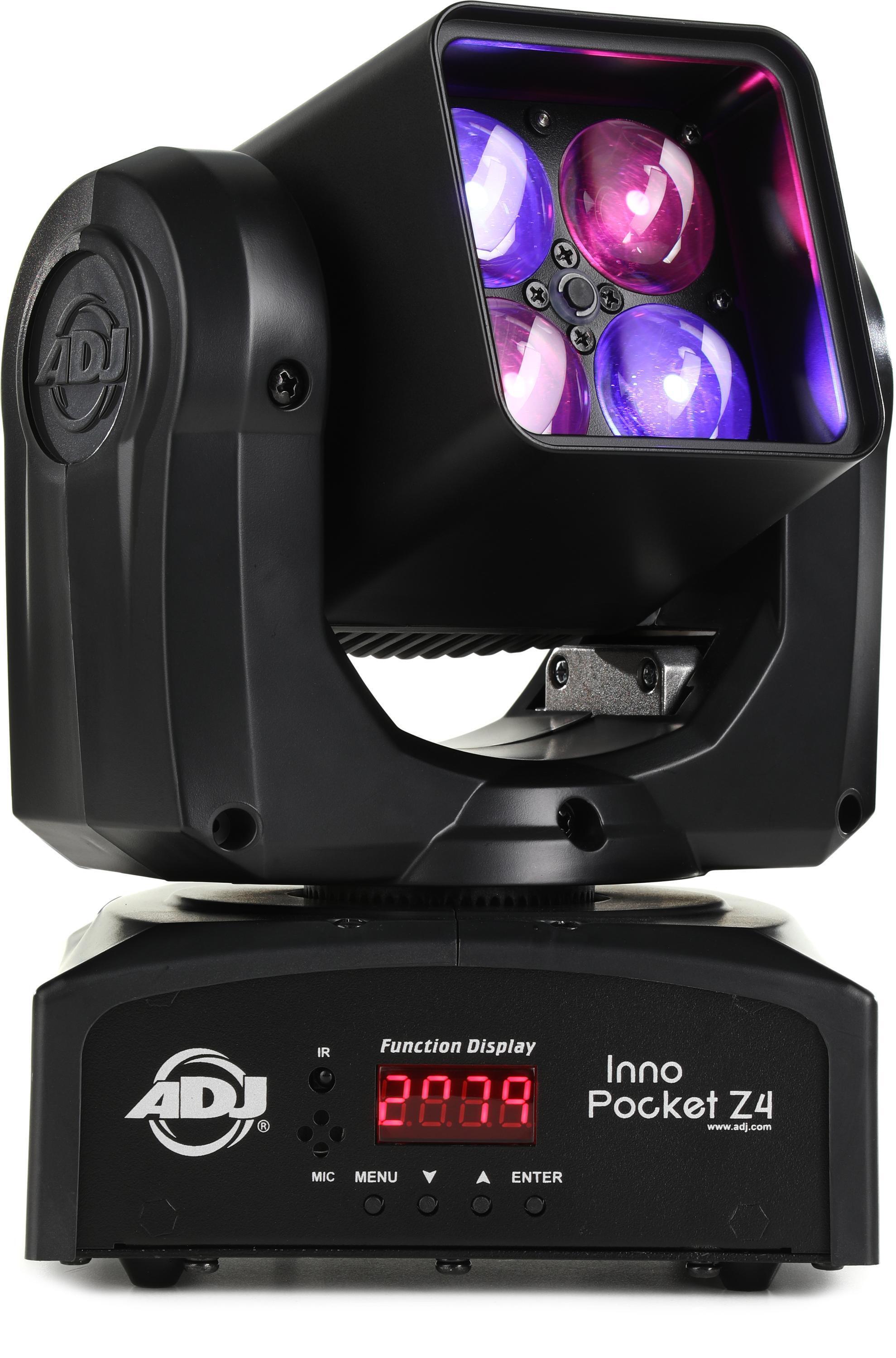 ADJ Inno Pocket Z4 4-LED RGBW Moving-Head Wash with Zoom