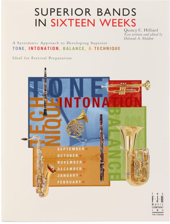 FJH Music Superior Bands in Sixteen Weeks Book | Sweetwater