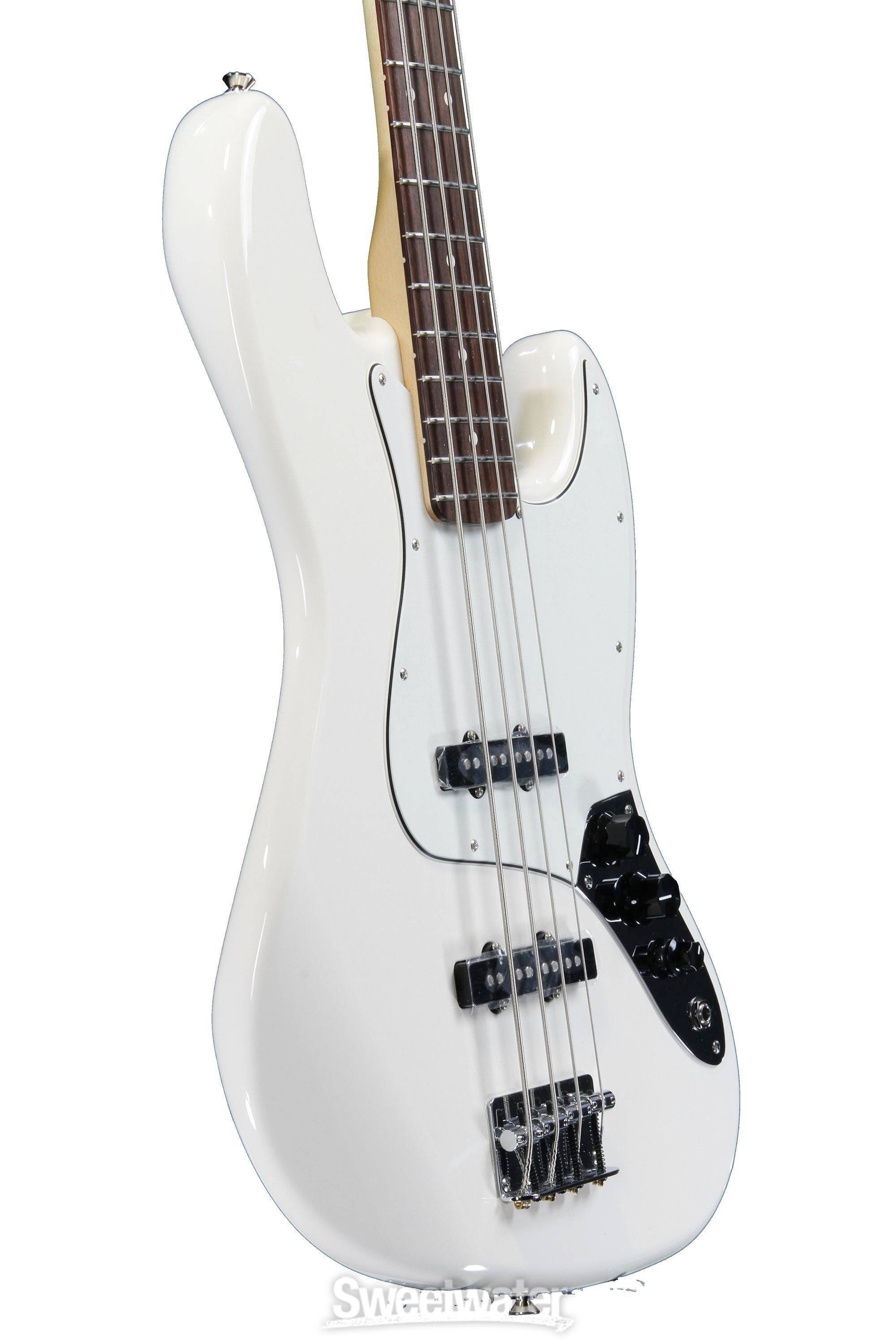 Fender Standard Jazz Bass - Arctic White with Rosewood Fingerboard