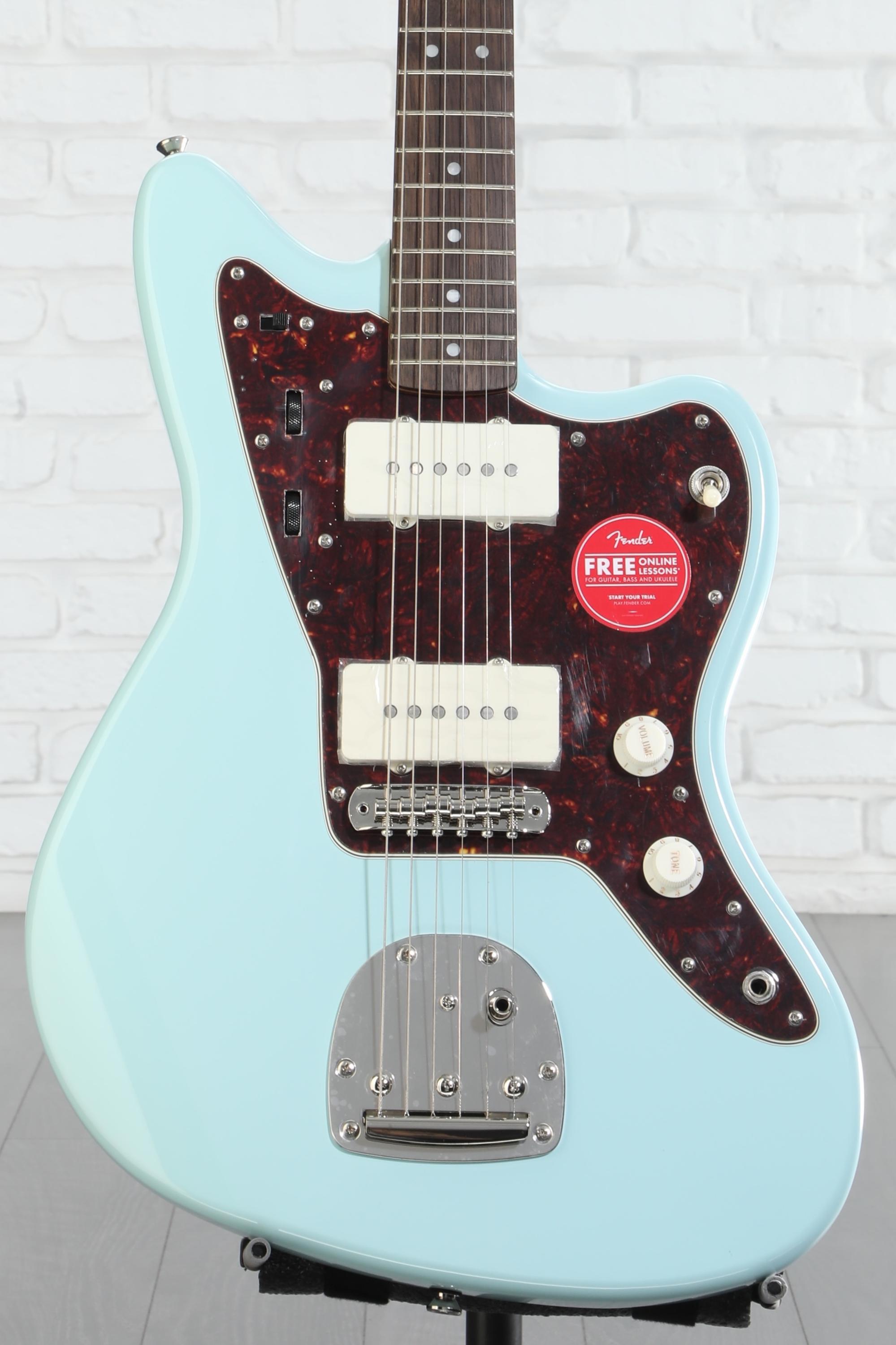 スクワイヤ Classic Vibe '60s ジャズマス Sonic Blue Squier Classic Vibe '60s Jazzmaster - Sonic Blue | Sweetwater