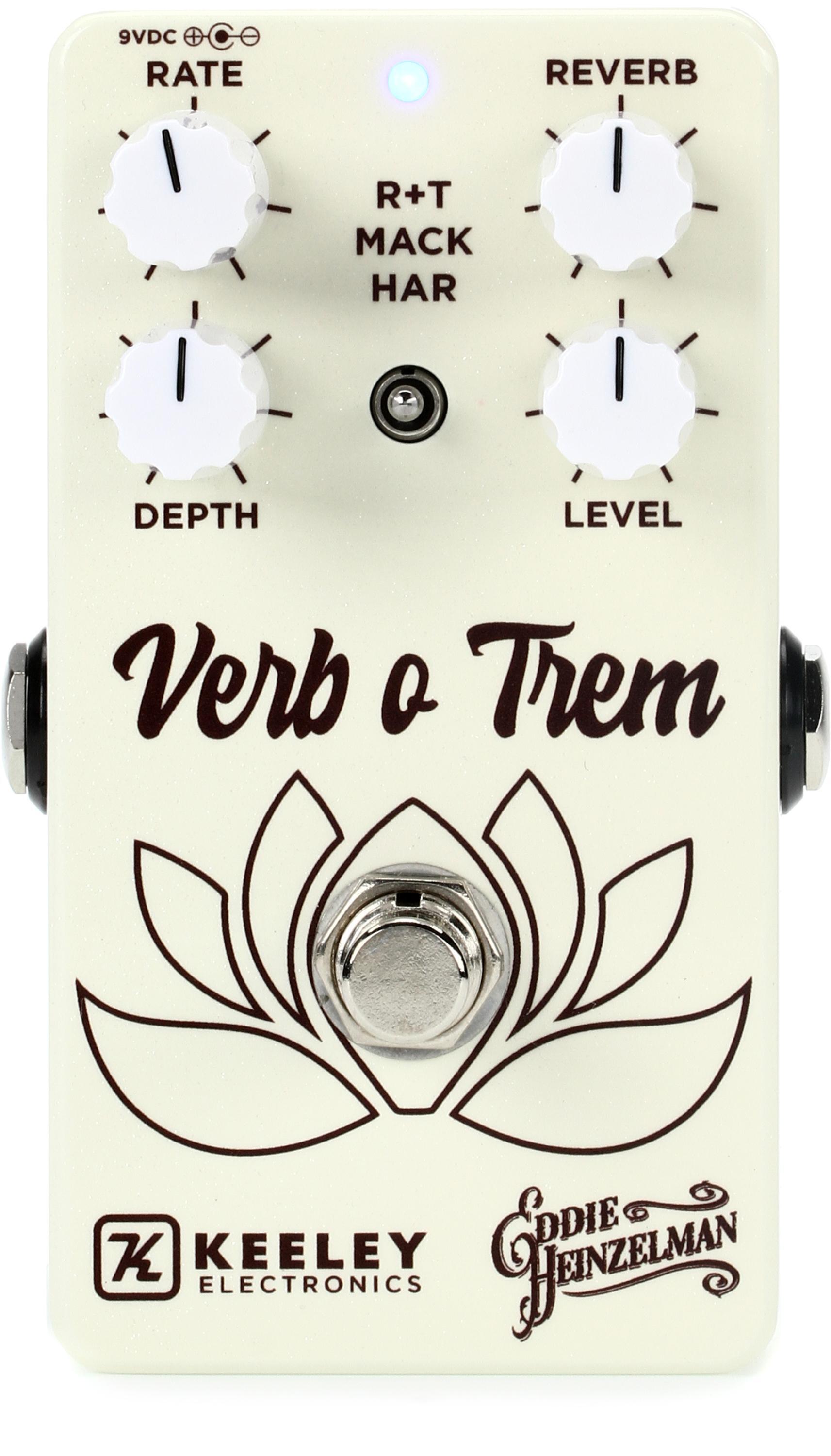 Keeley Verb o Trem Eddie Heinzelman Reverb/Tremolo Pedal