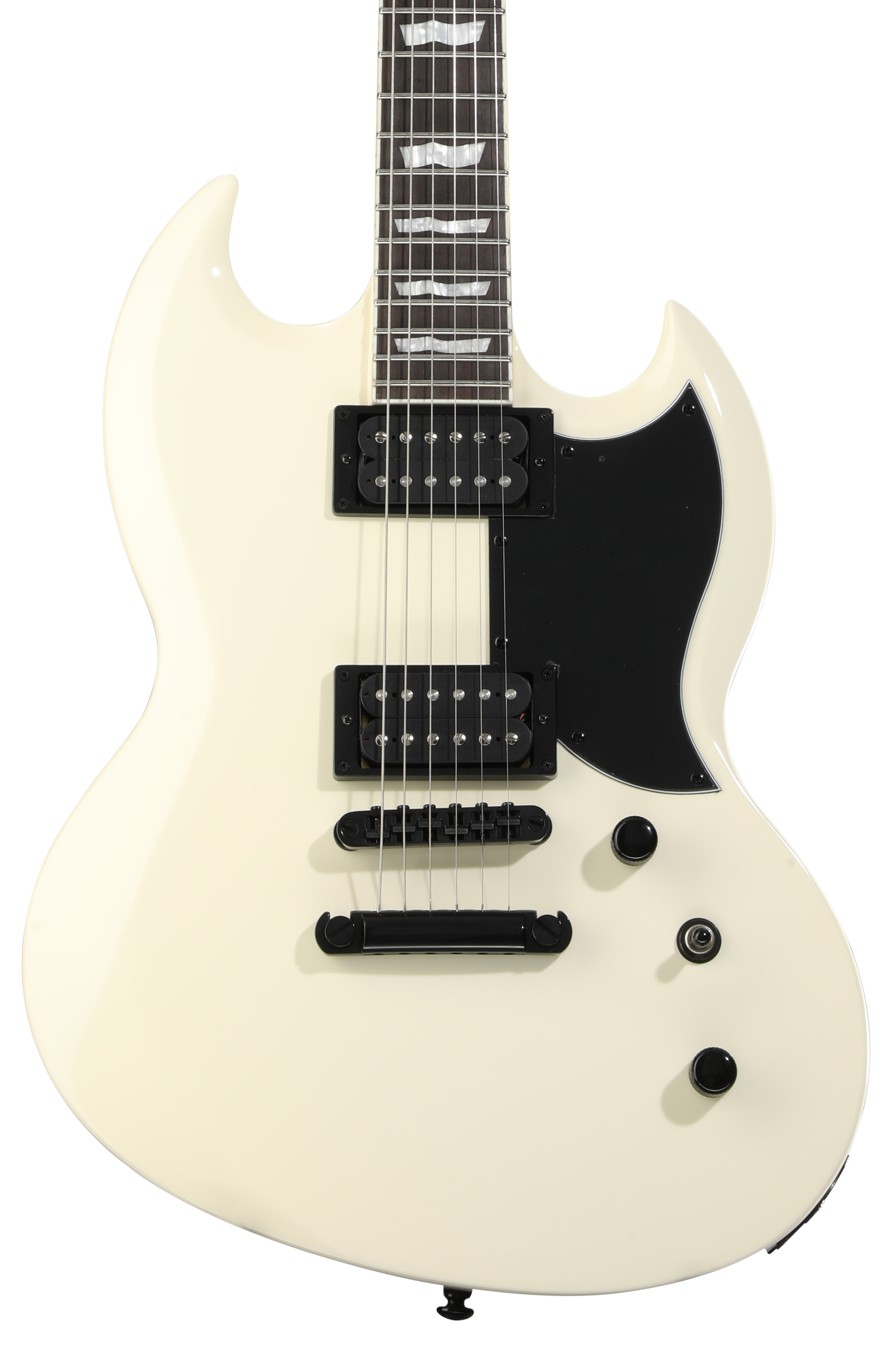 ESP エレキギター ホワイト Suhr Guitars Core Line Series Classic S SSH (Olympic White