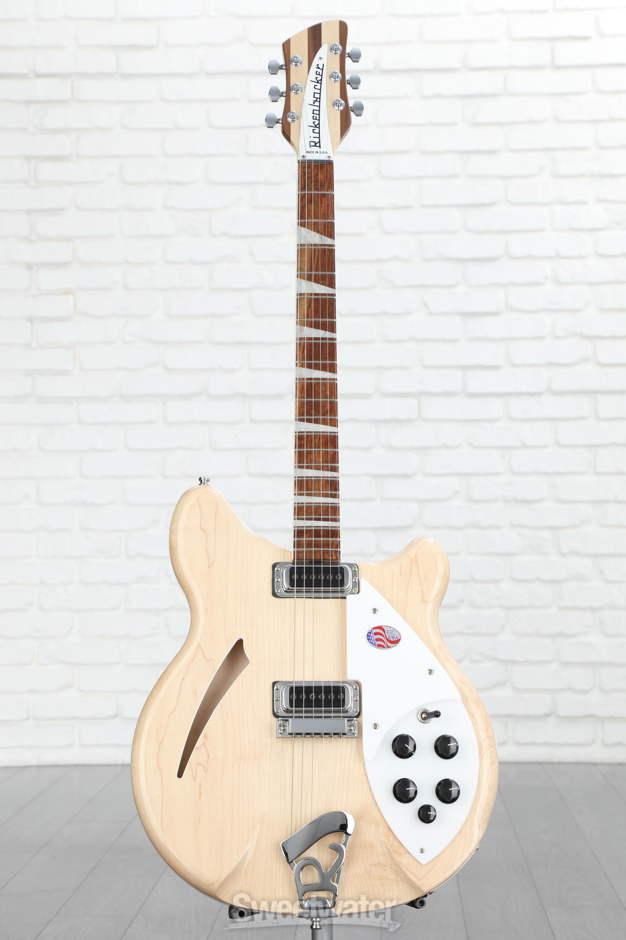 Rickenbacker 360 Thinline Electric Guitar - Mapleglo | Sweetwater