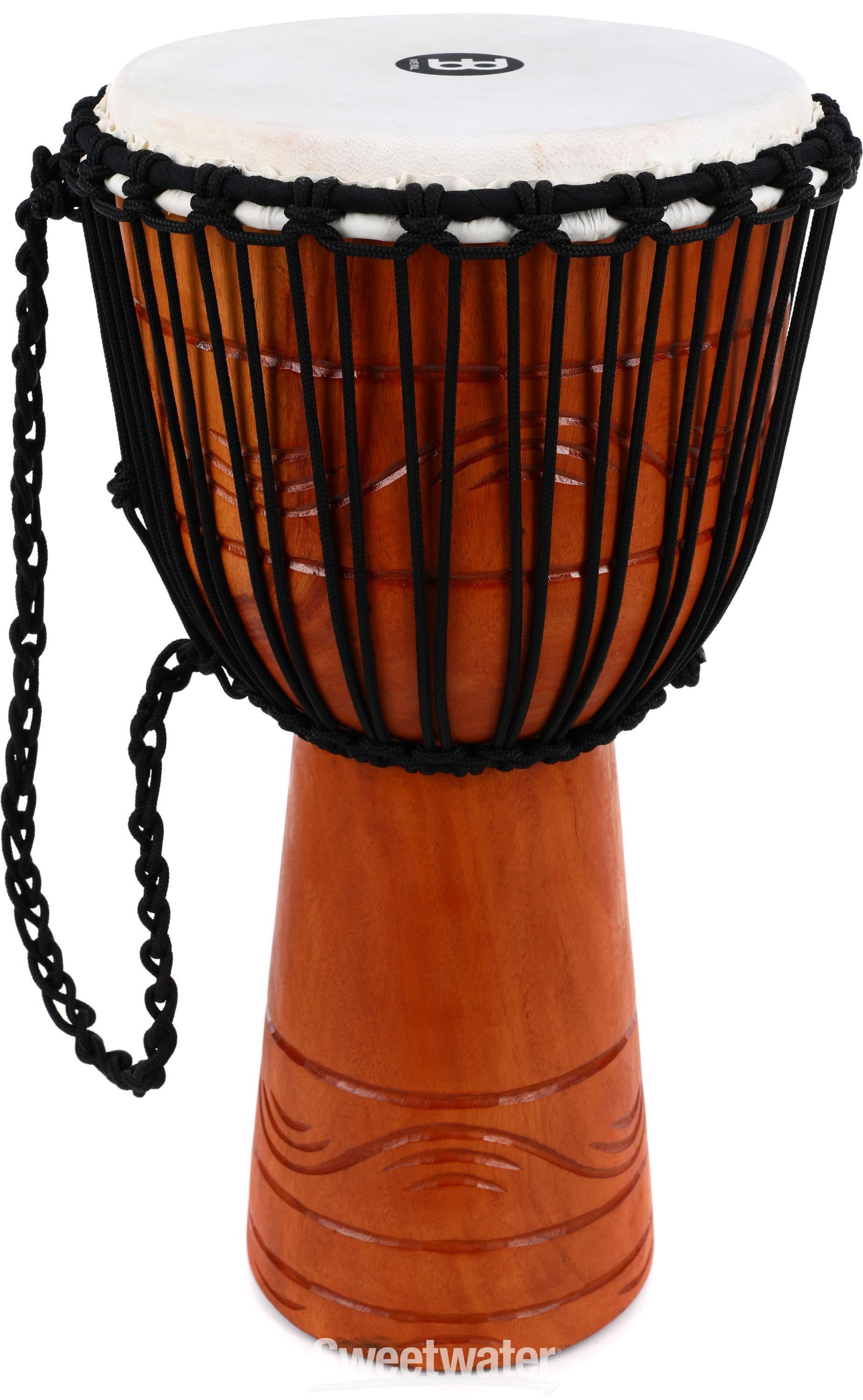 Meinl Percussion African Style Rope-tuned Djembe - 10 inch - Light