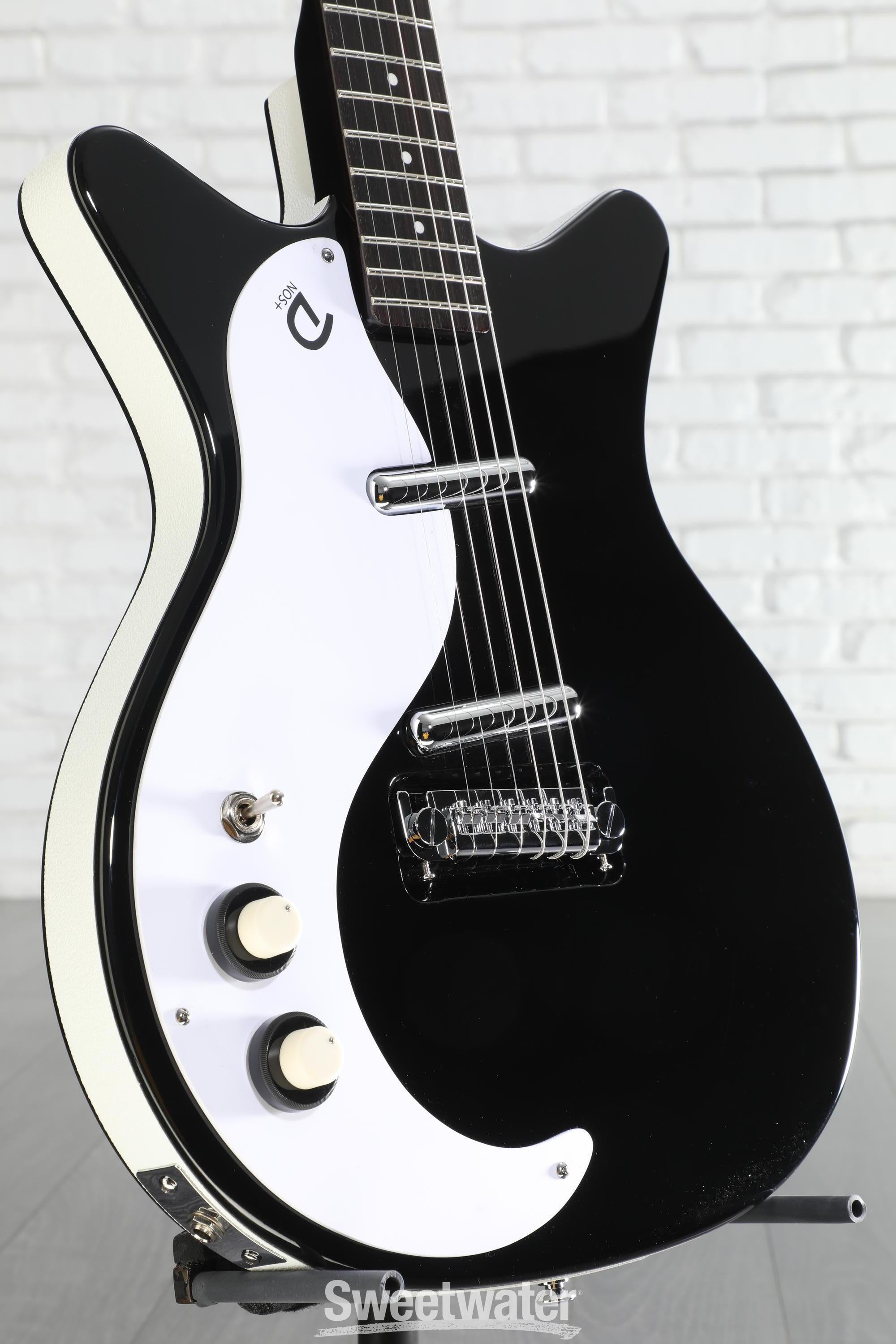Danelectro '59M NOS+ Left-Handed Electric Guitar - Black | Sweetwater