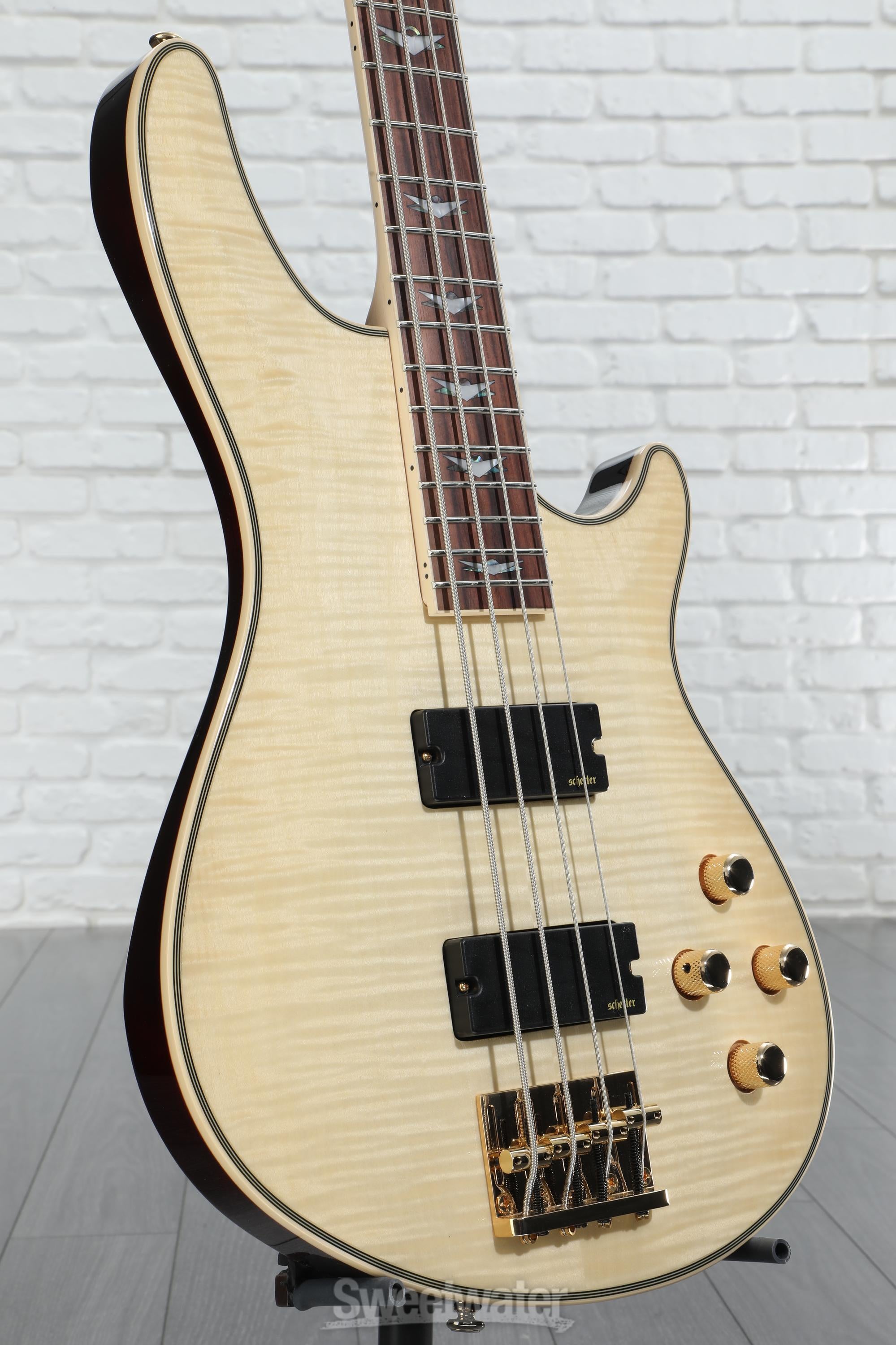 Schecter Omen Extreme-4 Bass Guitar - Natural | Sweetwater