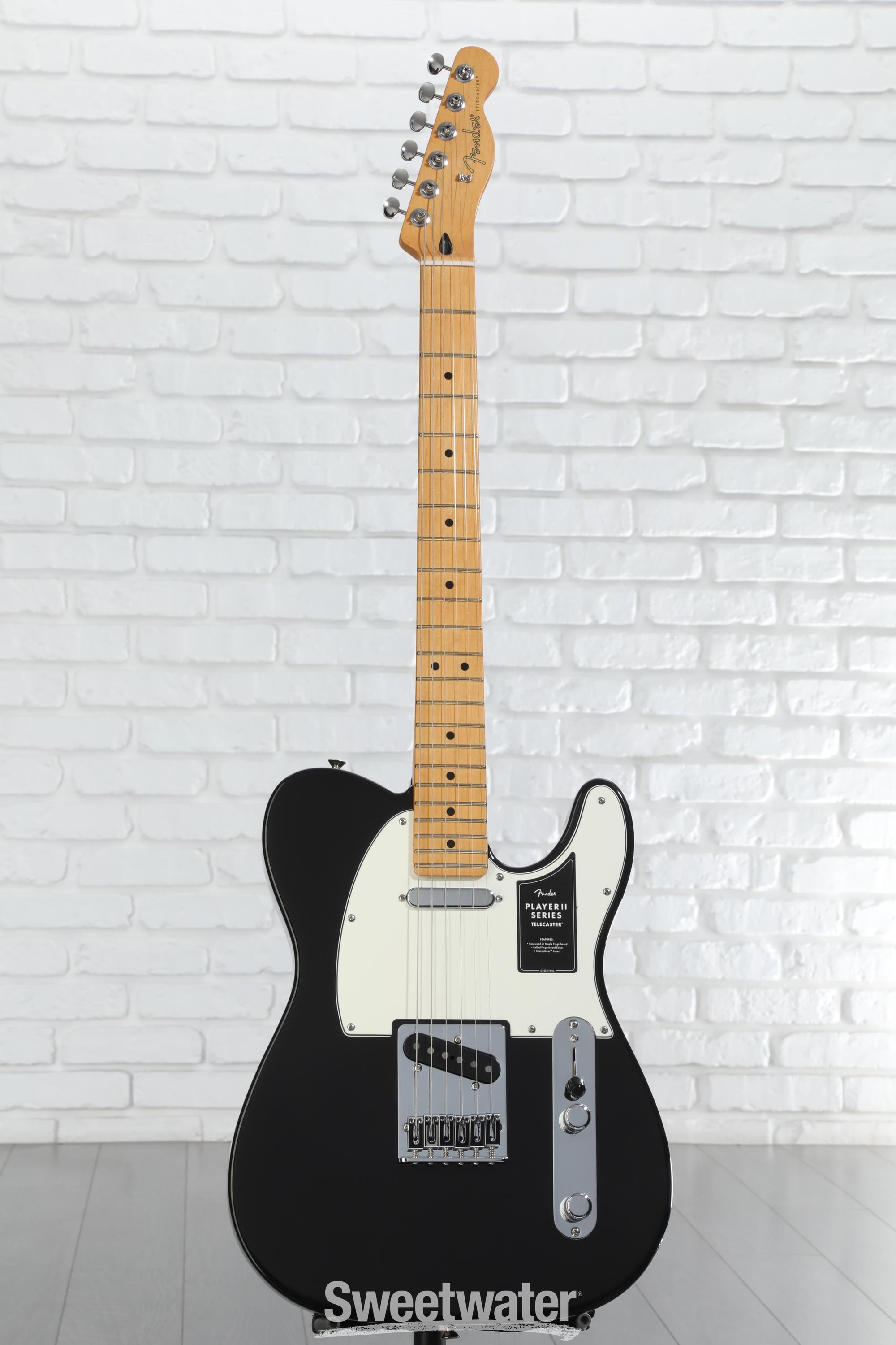 Fender Player II Telecaster Electric Guitar - Black with