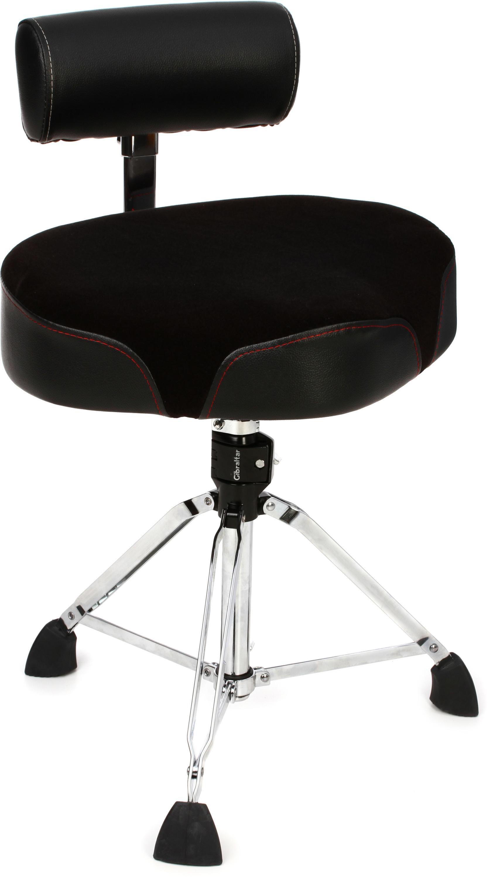 Gibraltar 9608MB Drum Throne with Backrest