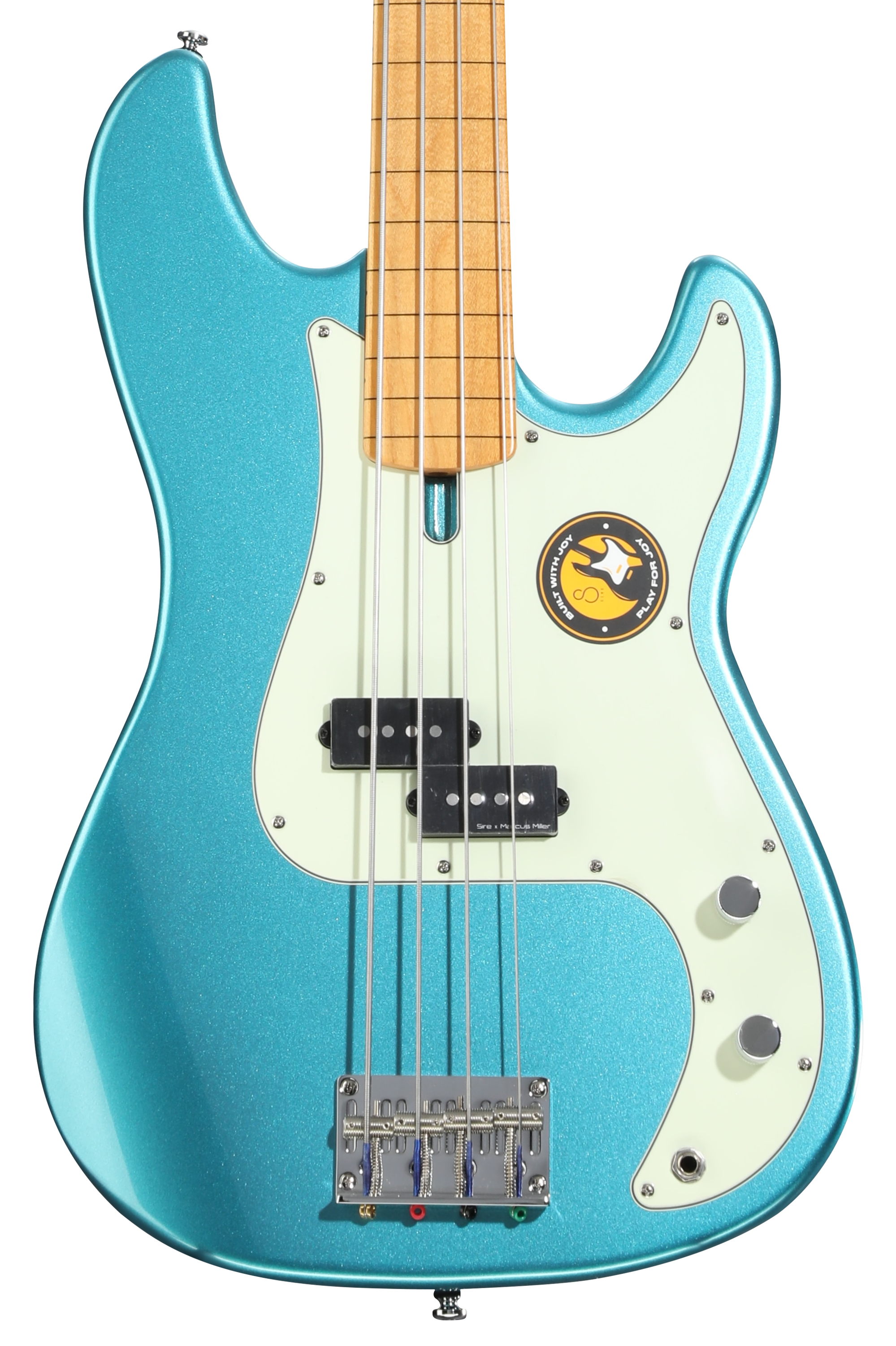 Sire Marcus Miller P5 4-string Fretless Bass Guitar - Tide Pool