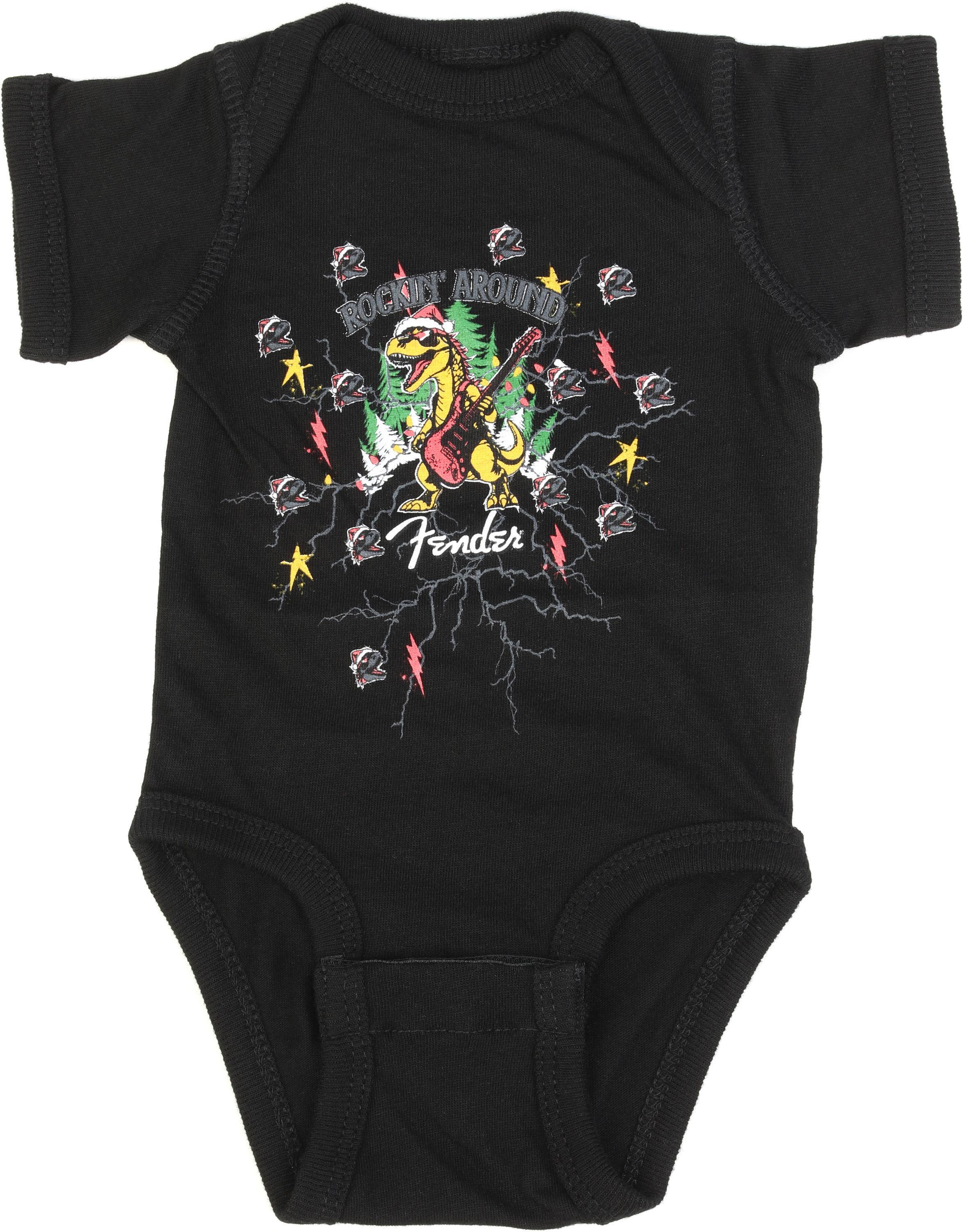 Photo of Fender 2025 Christmas Dinosaur Baby Bodysuit - 0-3 months