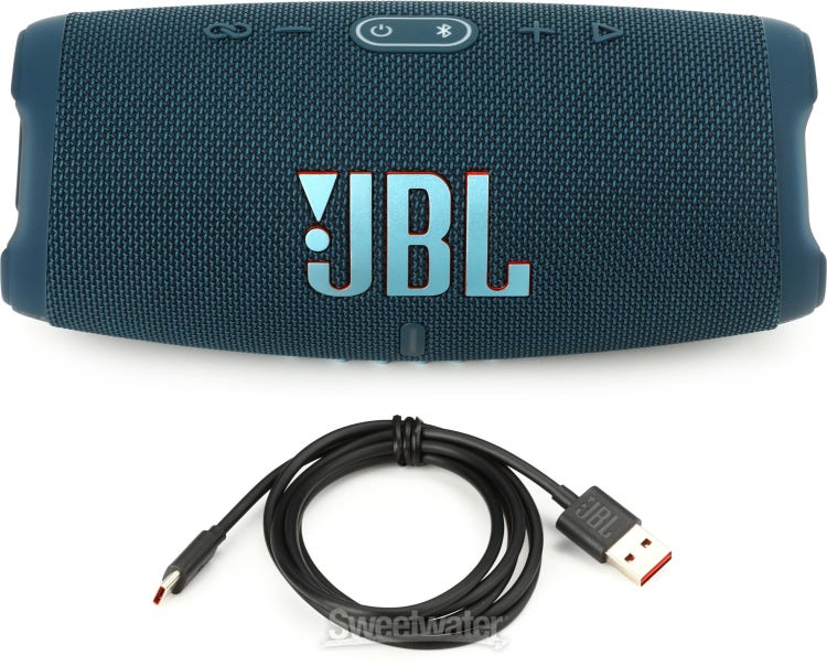 JBL Charge 5 Portable Waterproof Bluetooth Speaker with Powerbank - Pair  (Black/Camo) 