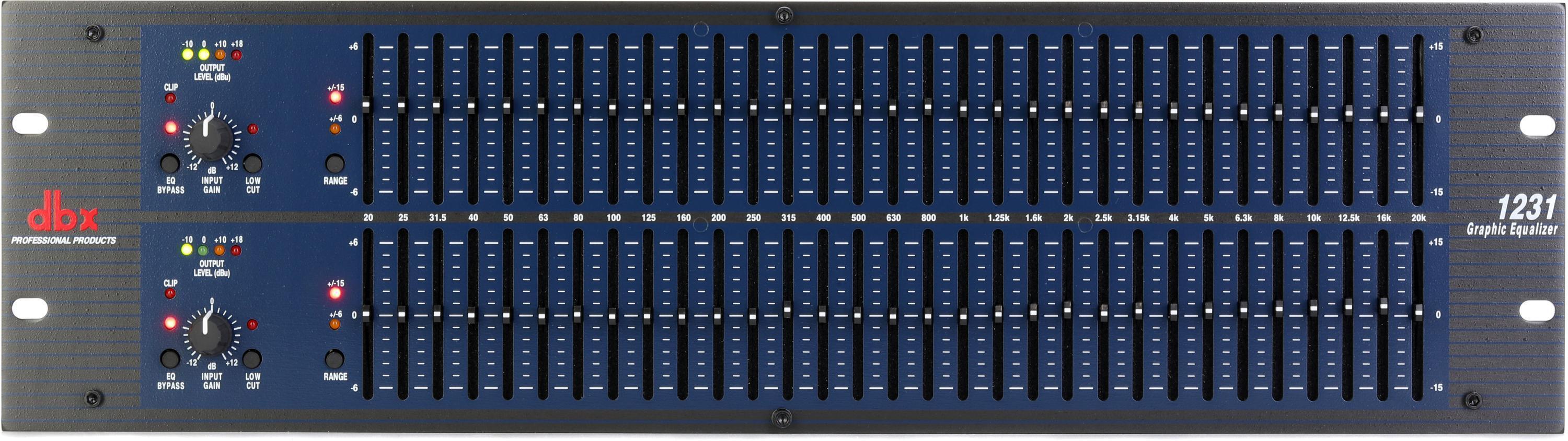 dbx 1231 Dual 31-band Graphic Equalizer