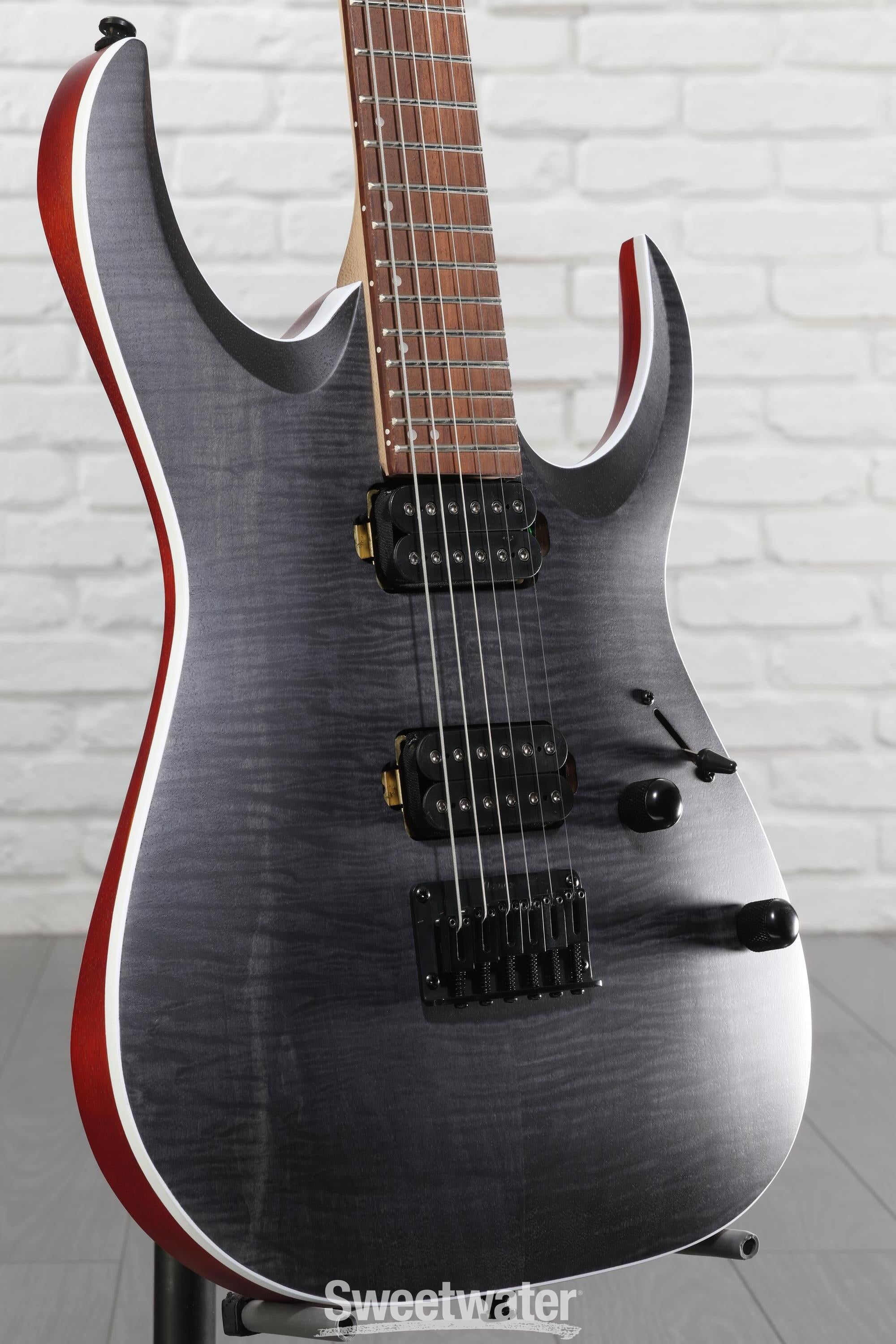 Ibanez Standard RGA42FM - Transparent Gray Flat | Sweetwater