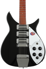 Photo of Rickenbacker 325C64 Miami 3 Pickup Semi-Hollow Guitar- Jetglo