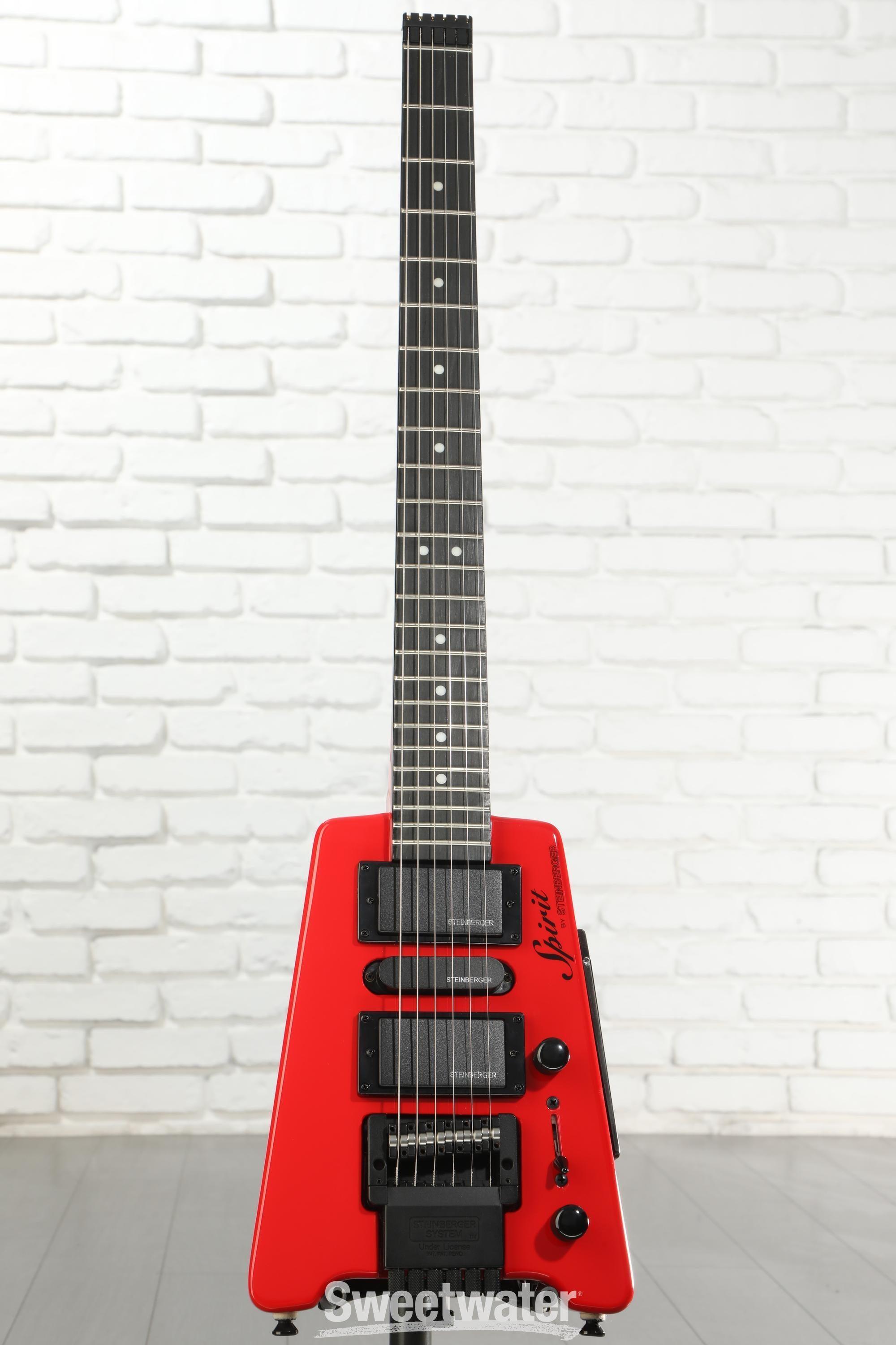 Steinberger Spirit GT-PRO Deluxe Electric Guitar - Hot Rod Red