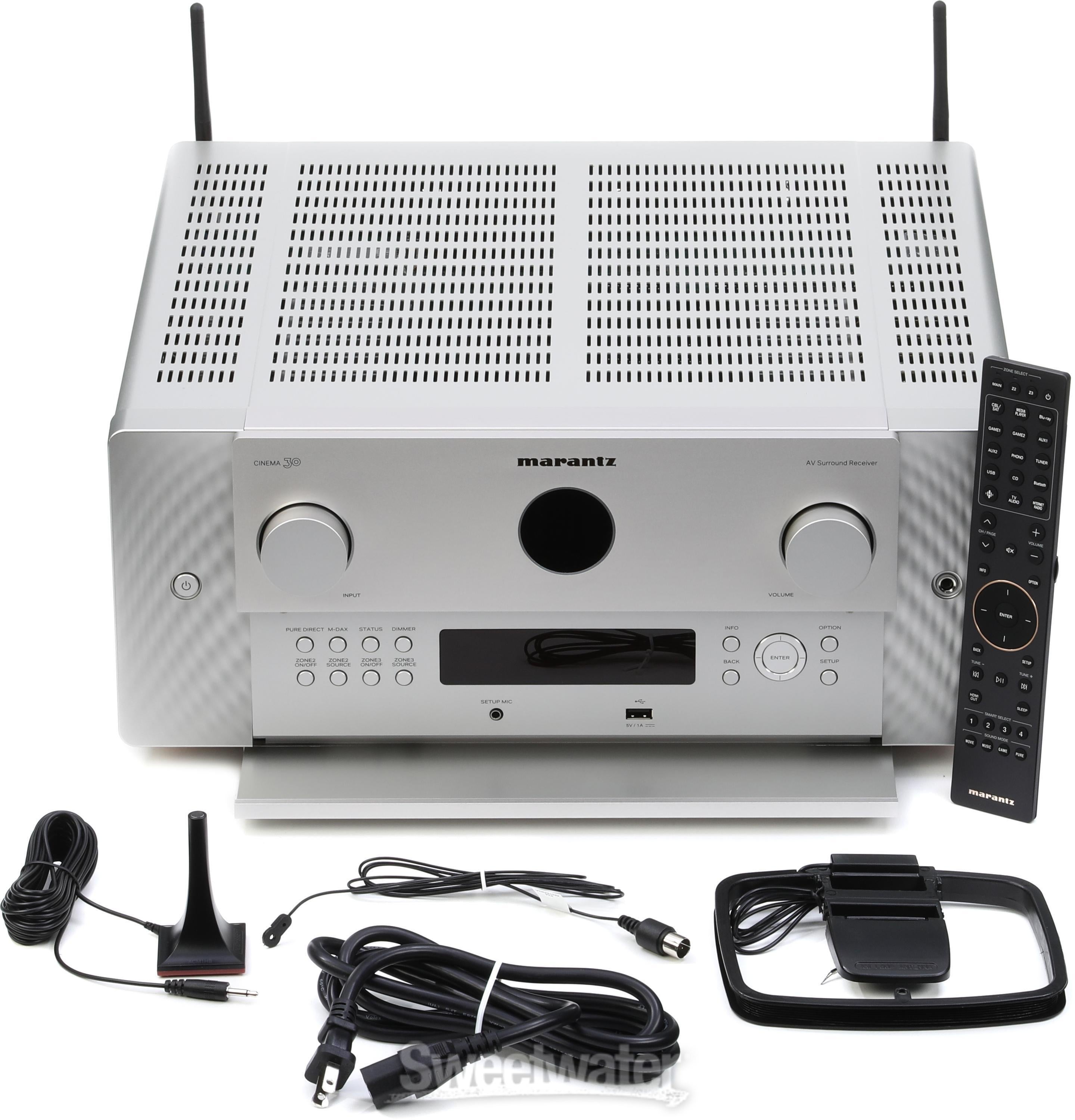 Marantz Cinema 30 11.4-channel 140-watt A/V Receiver with 8K and 7