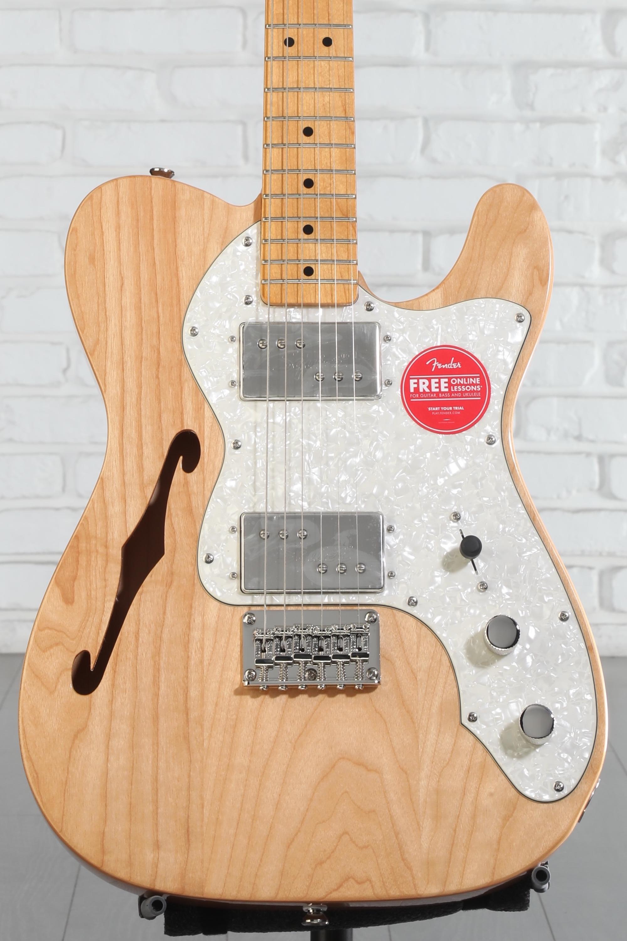 Squier Classic Vibe '70s Telecaster Thinline - Natural | Sweetwater